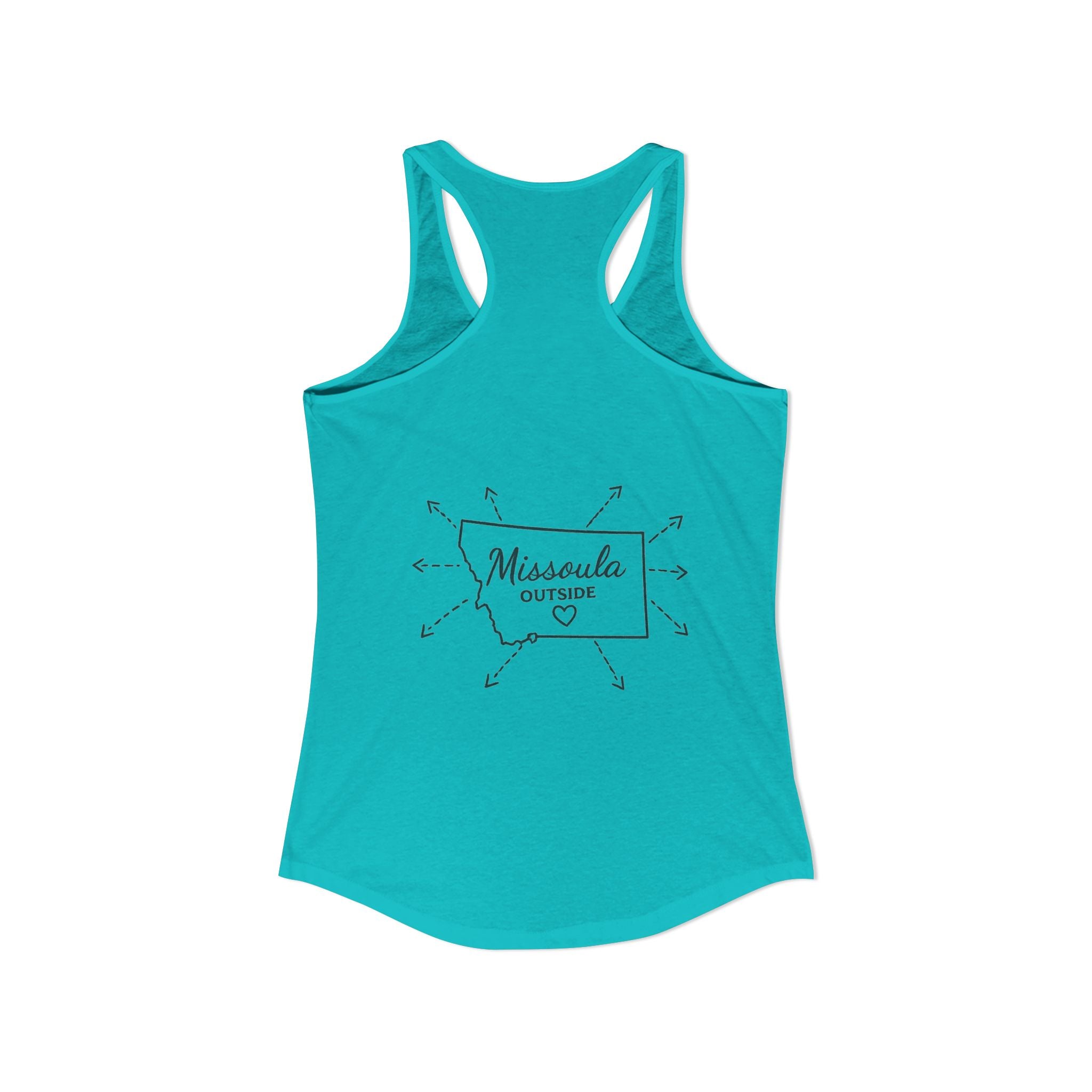 Directions for those seeking Missoula that need to be lost! Women's Ideal Racerback Tank