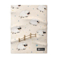 Baby Blanket — Cute Sleeping Sheep Fleece Throw for Nursery