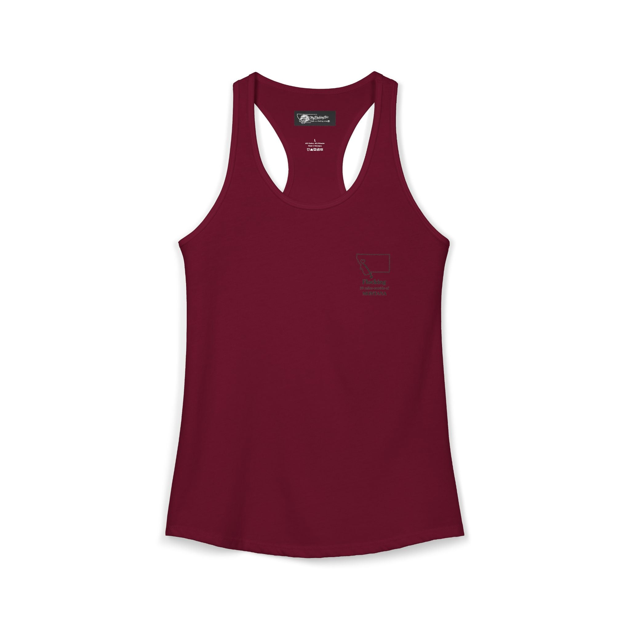 Directions for those seeking Missoula that need to be lost! Women's Ideal Racerback Tank