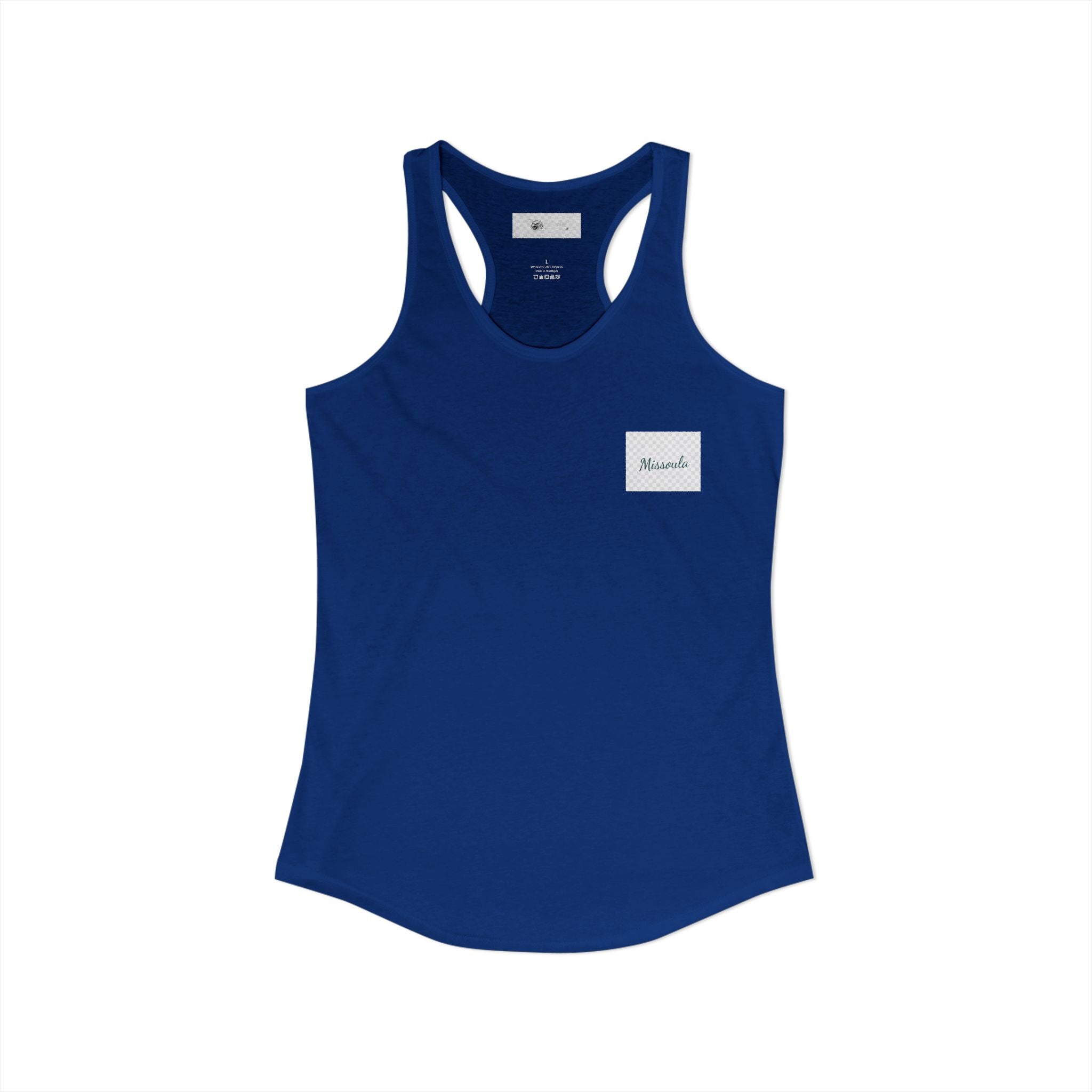 Missoula is Flocking anywhere outside of Montana Women's Ideal Racer back Tank