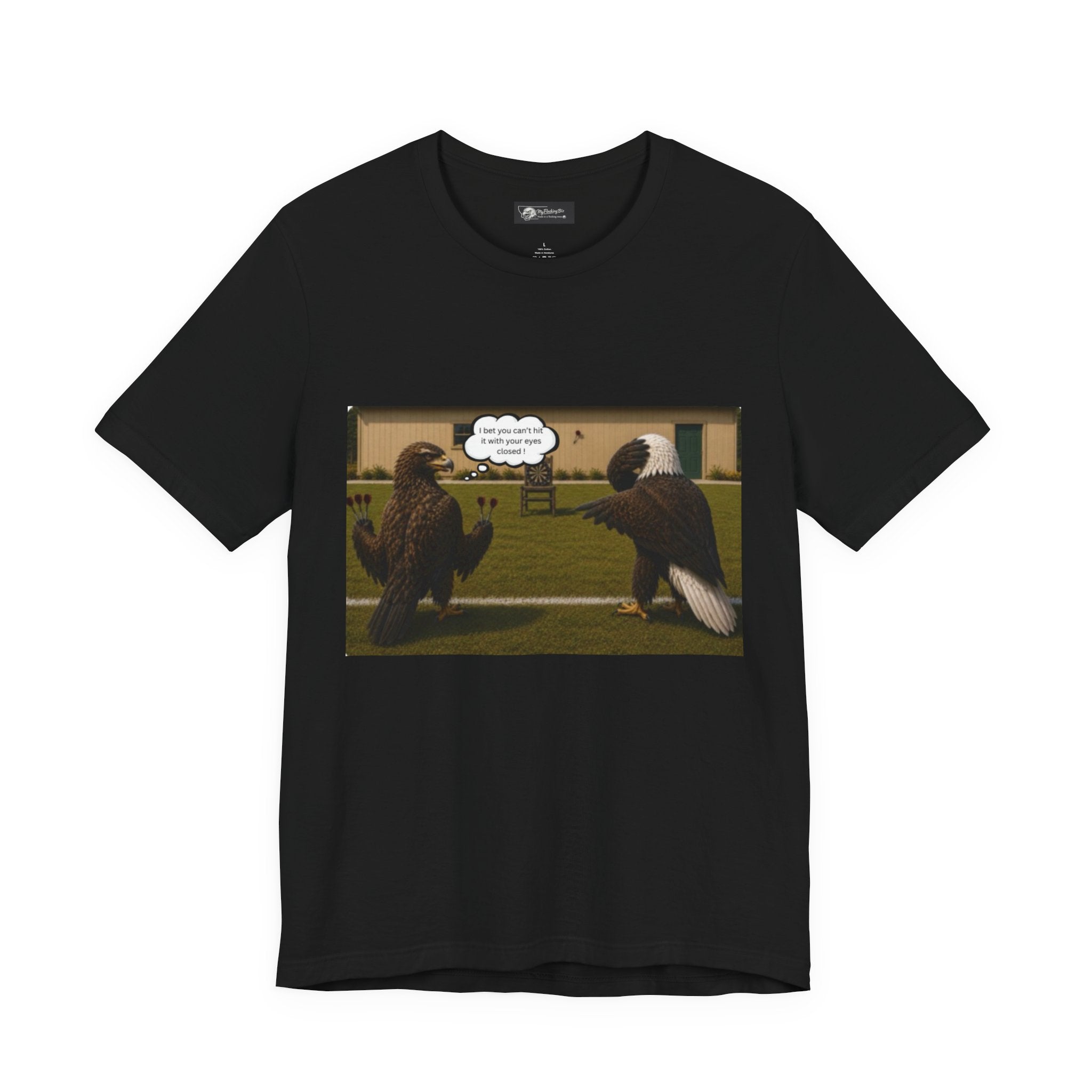 At least my "Darts" Are in A Row humor T-Shirt — Funny "At least my stocking darts are in a row" Graphic Tee