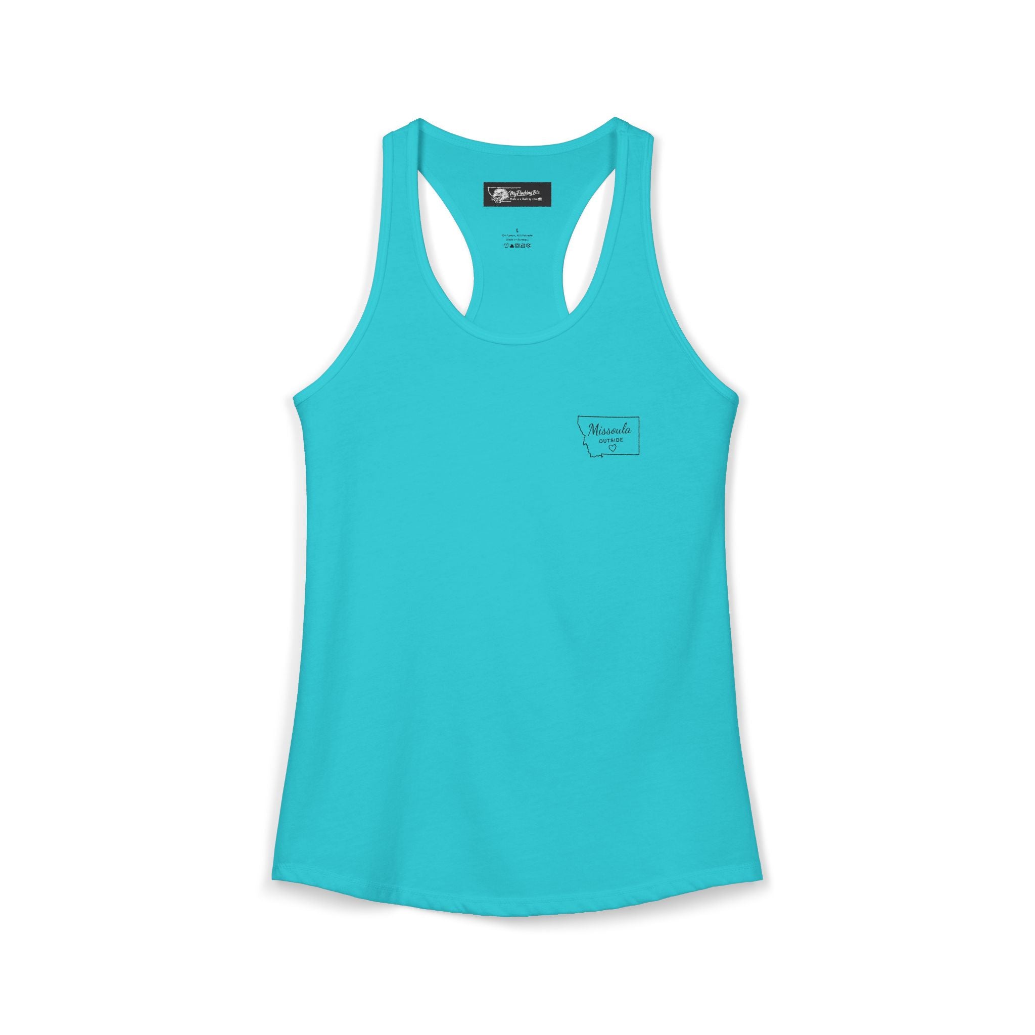 Say it loud and proud without your voice! With this Women's Ideal Racerback Tank