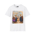 T-Shirt — Funny Eagle Knock Knock Joke “Meduso” Cartoon Tee