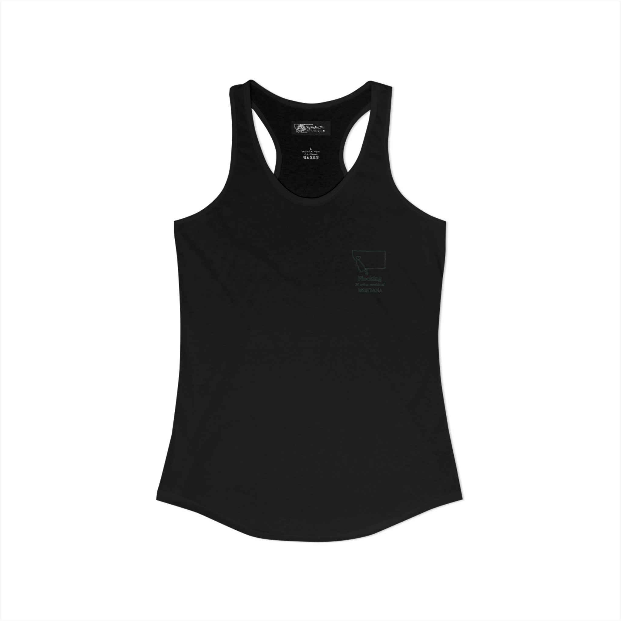 Directions for those seeking Missoula that need to be lost! Women's Ideal Racerback Tank