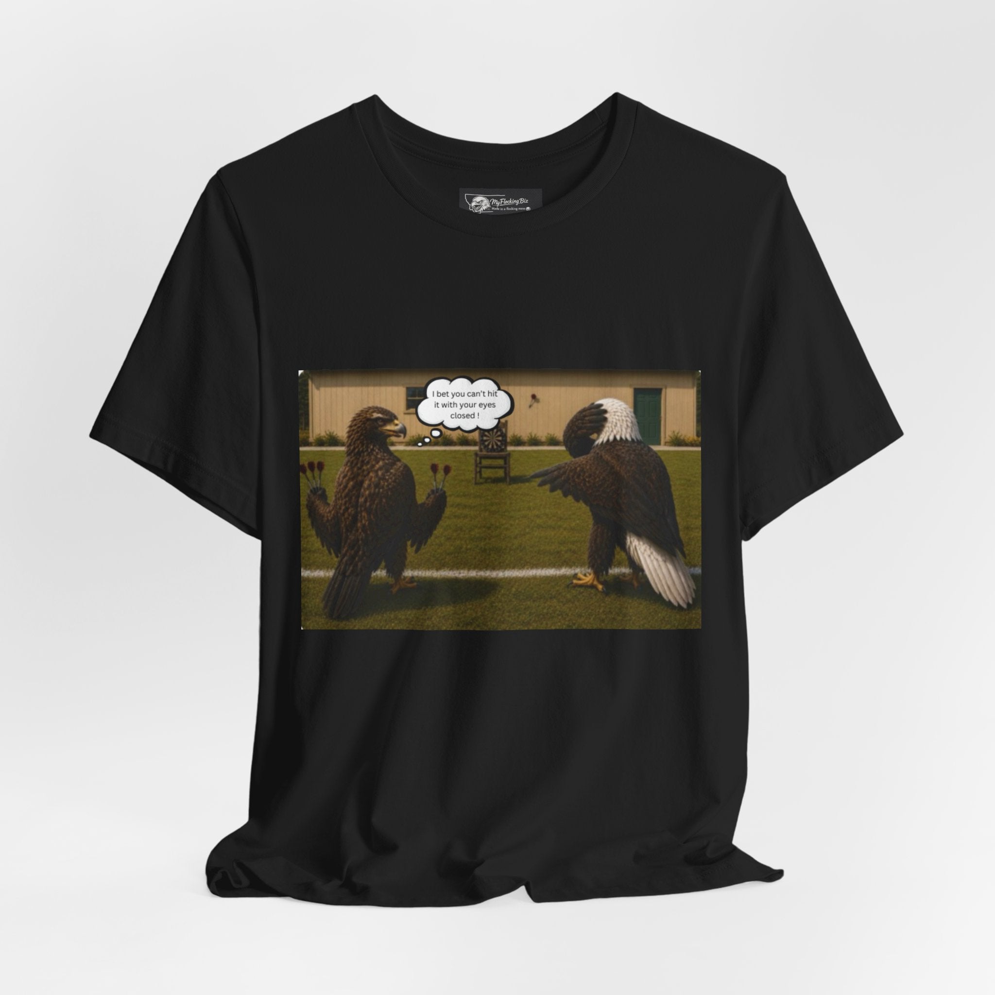 At least my "Darts" Are in A Row humor T-Shirt — Funny "At least my stocking darts are in a row" Graphic Tee