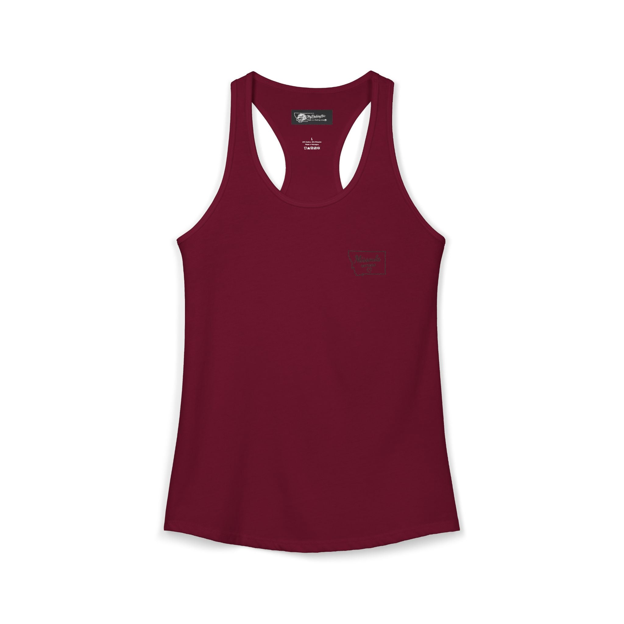 Say it loud and proud without your voice! With this Women's Ideal Racerback Tank