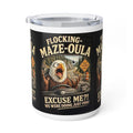 "Flocking-Maze-Oula" Funny Bald Eagle Drive Design Insulated 10oz coffee mug