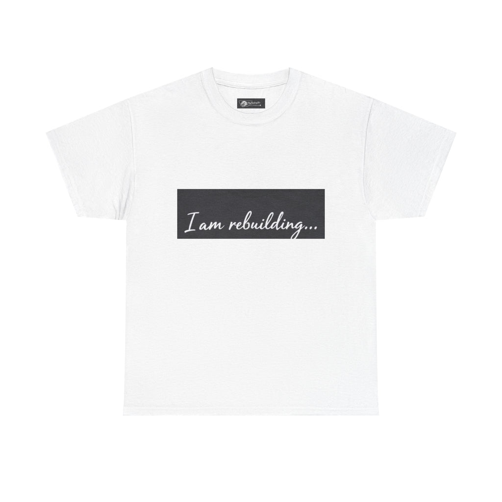 Graphic Tee — “I am rebuilding… and it’s a flocking mess” Bald Eagle Humor Shirt