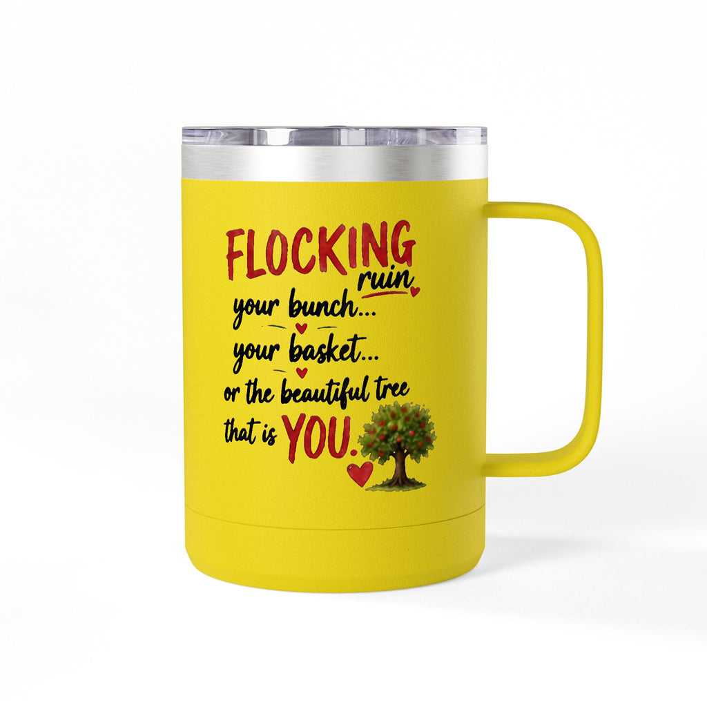 Flocking Brilliant You 15oz Travel Mug