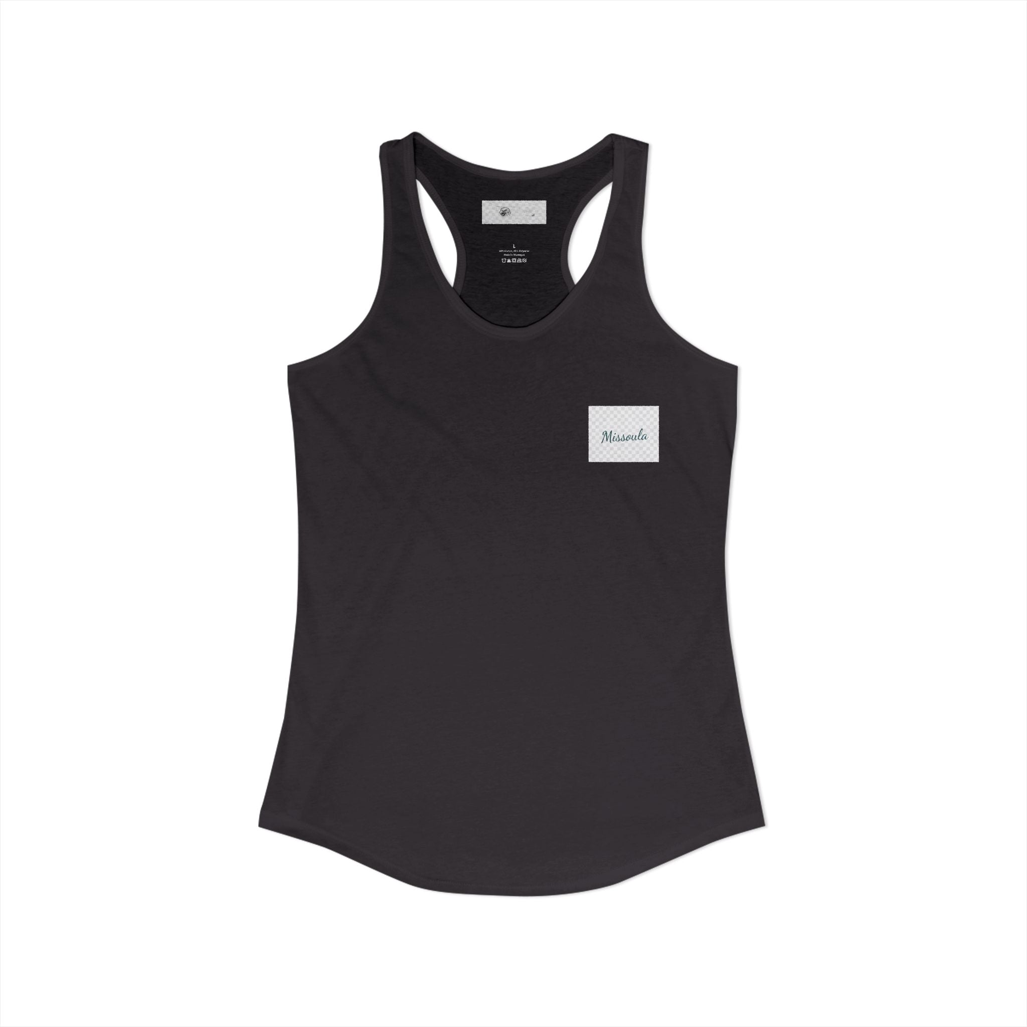 Missoula is Flocking anywhere outside of Montana Women's Ideal Racer back Tank