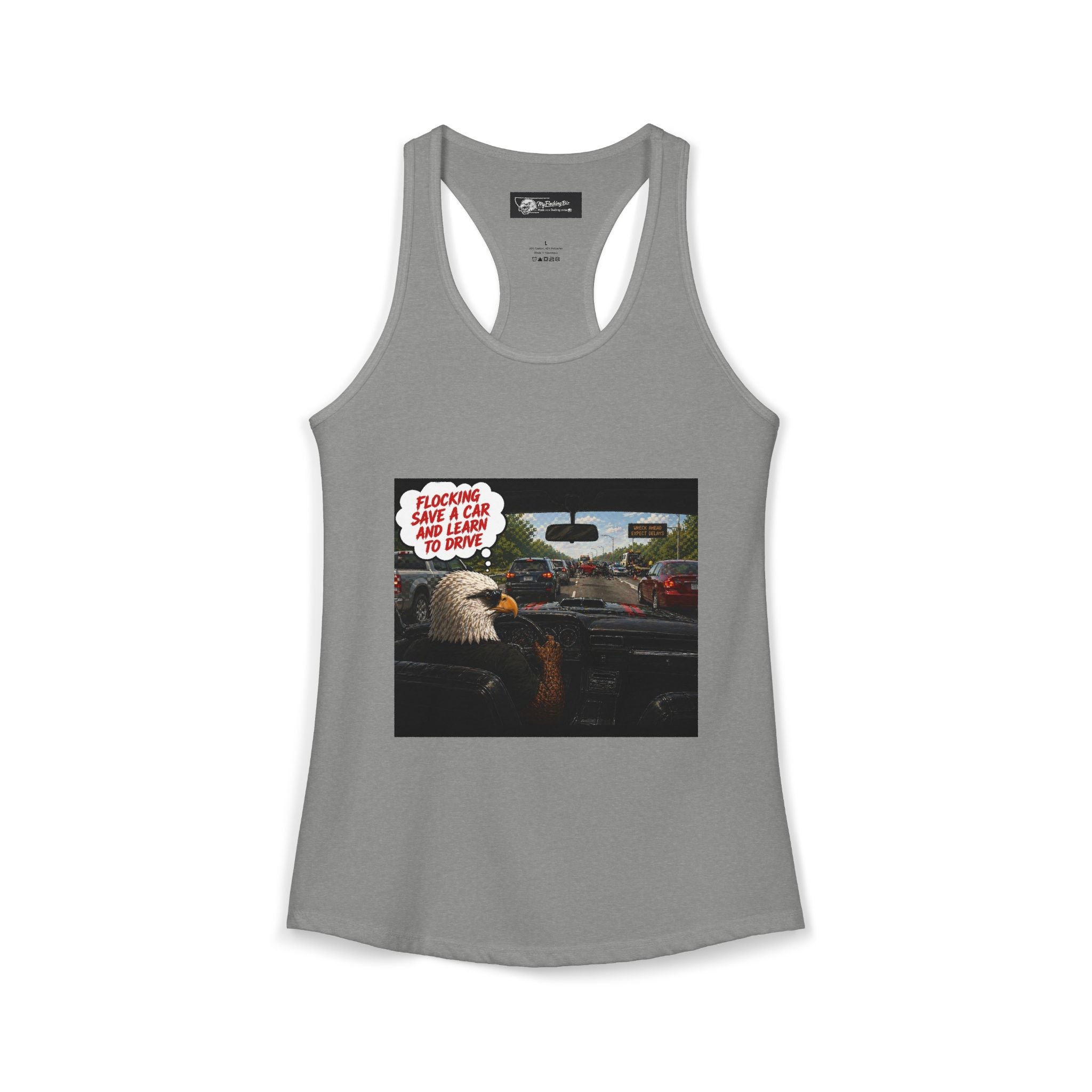 Learn to drive Save a Car Women's Ideal Racer back Tank