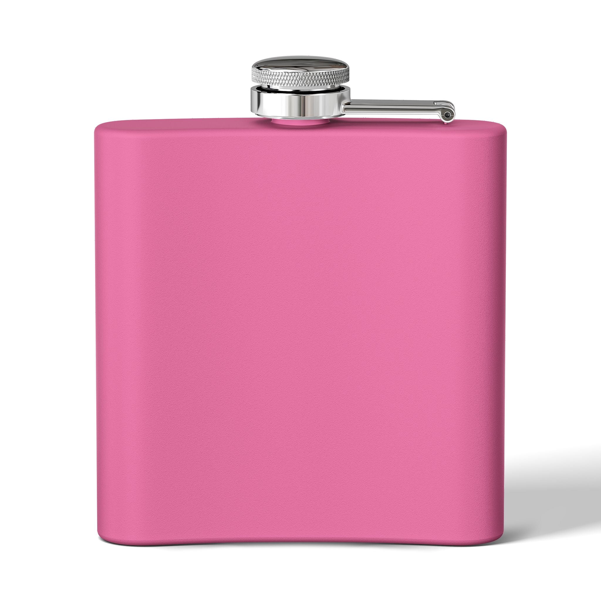 Flask — "Old Rockers Never Flocking Die" 6oz Stainless Steel Hip Flask