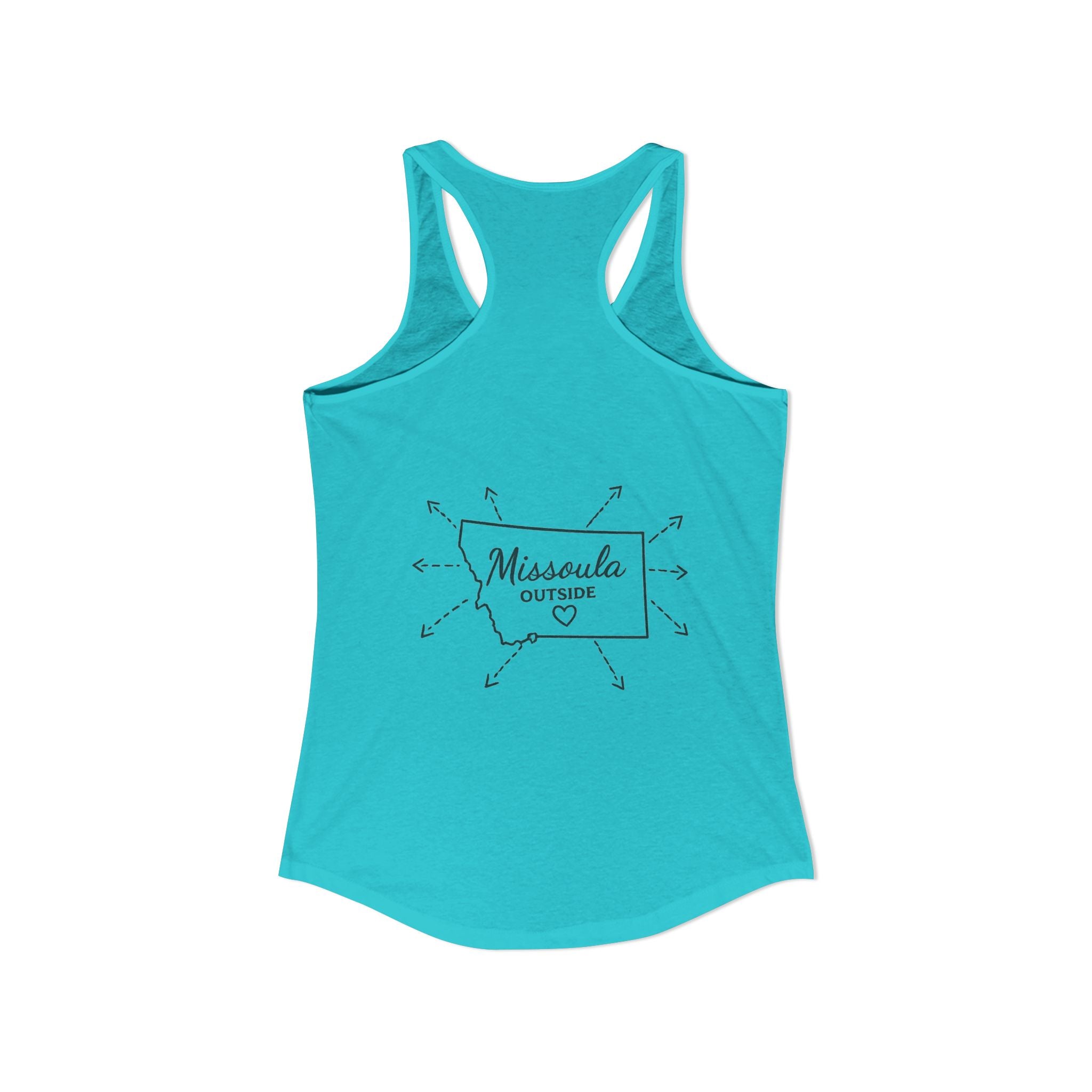 Directions for those seeking Missoula that need to be lost! Women's Ideal Racerback Tank