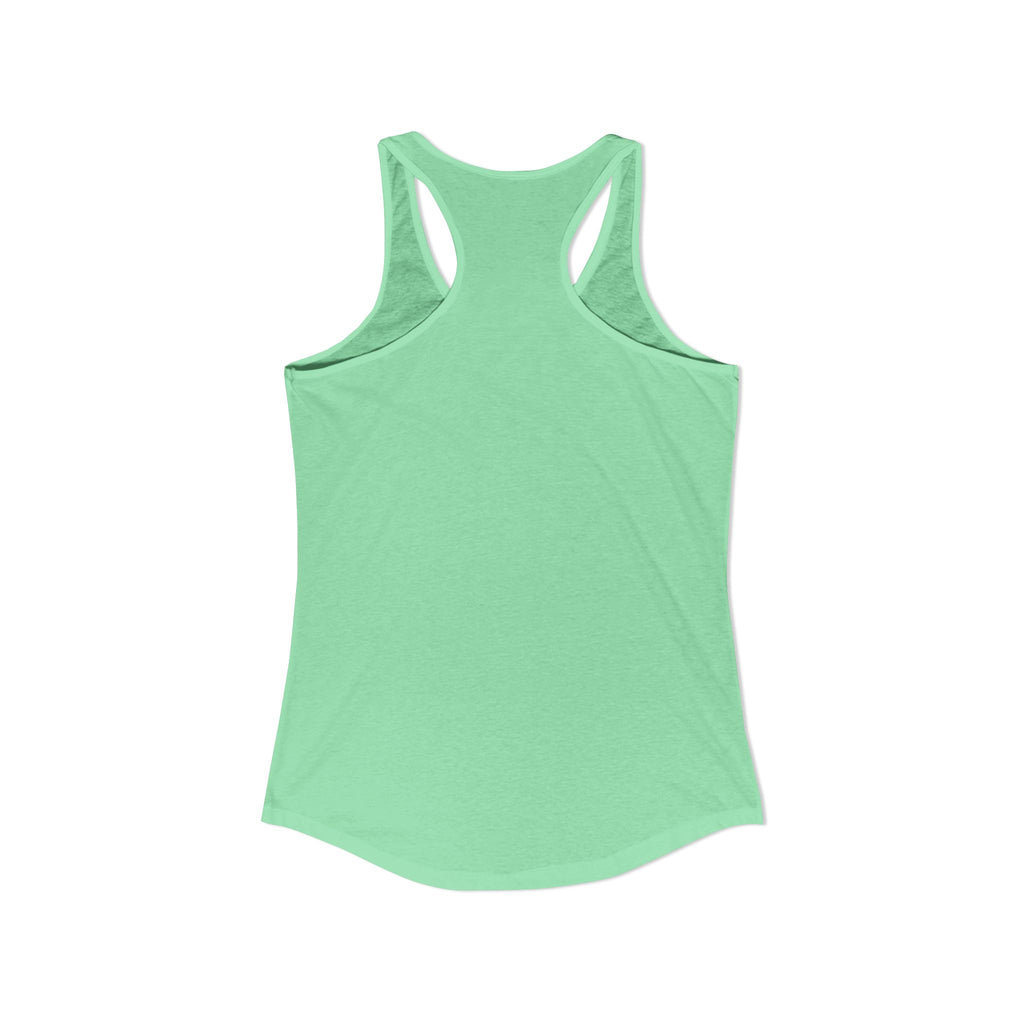 Say it loud and proud without words but the shirts speak for you with this women's ideal racerback tank