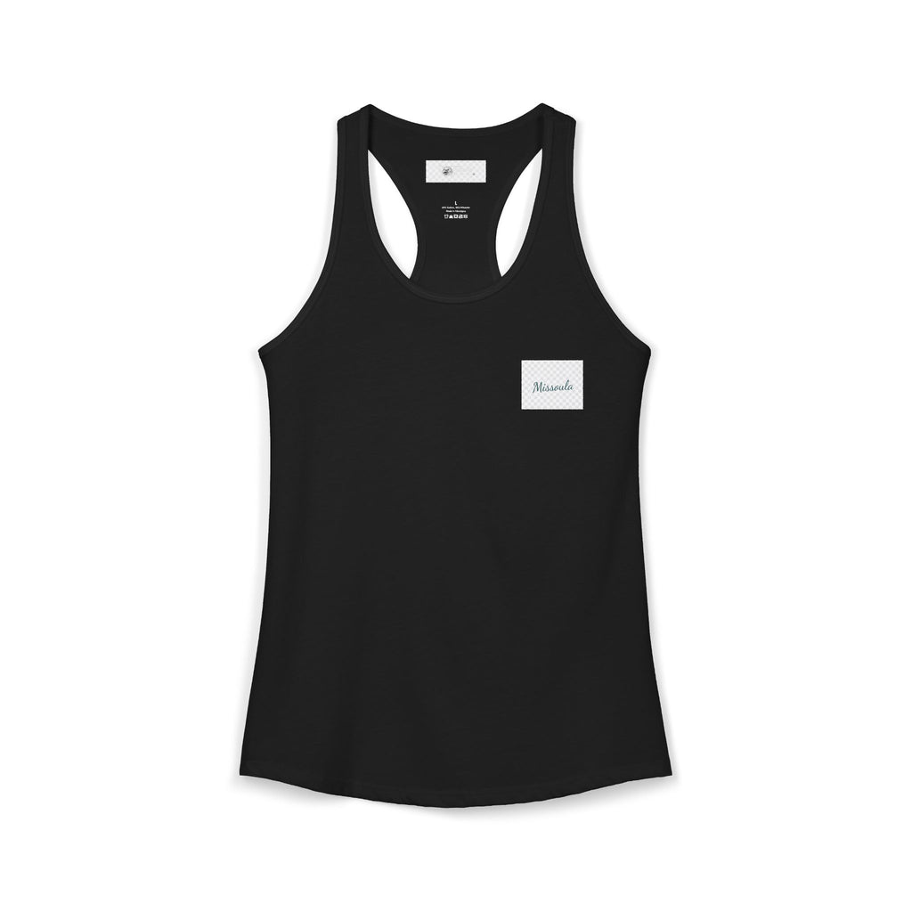 Missoula is Flocking anywhere outside of Montana Women's Ideal Racer back Tank