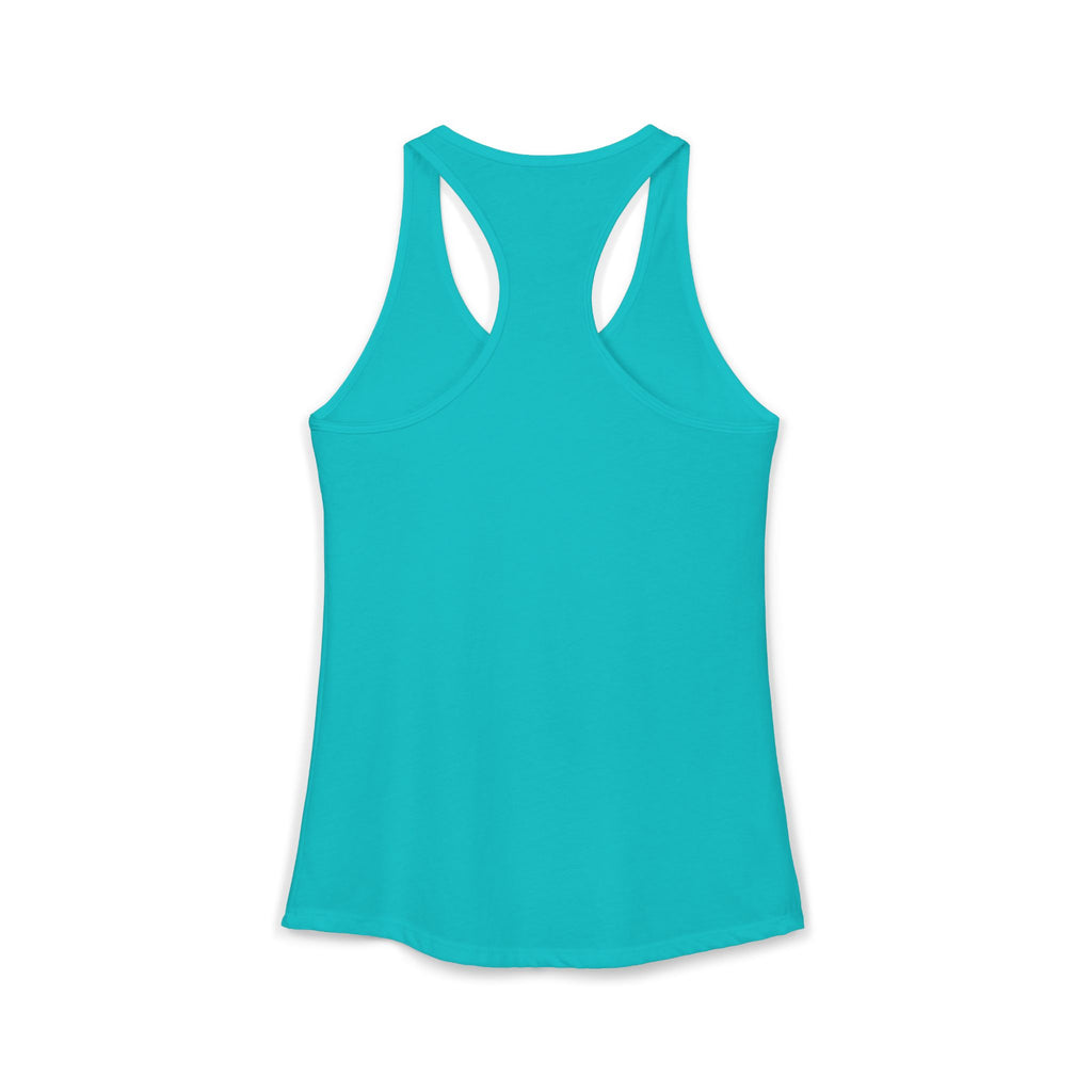 Say it loud and proud without words but the shirts speak for you with this women's ideal racerback tank