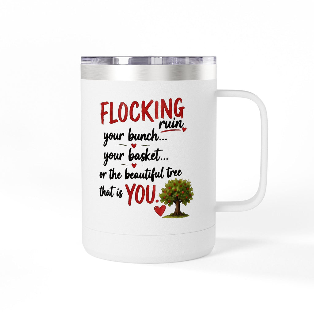 Flocking Brilliant You 15oz Travel Mug