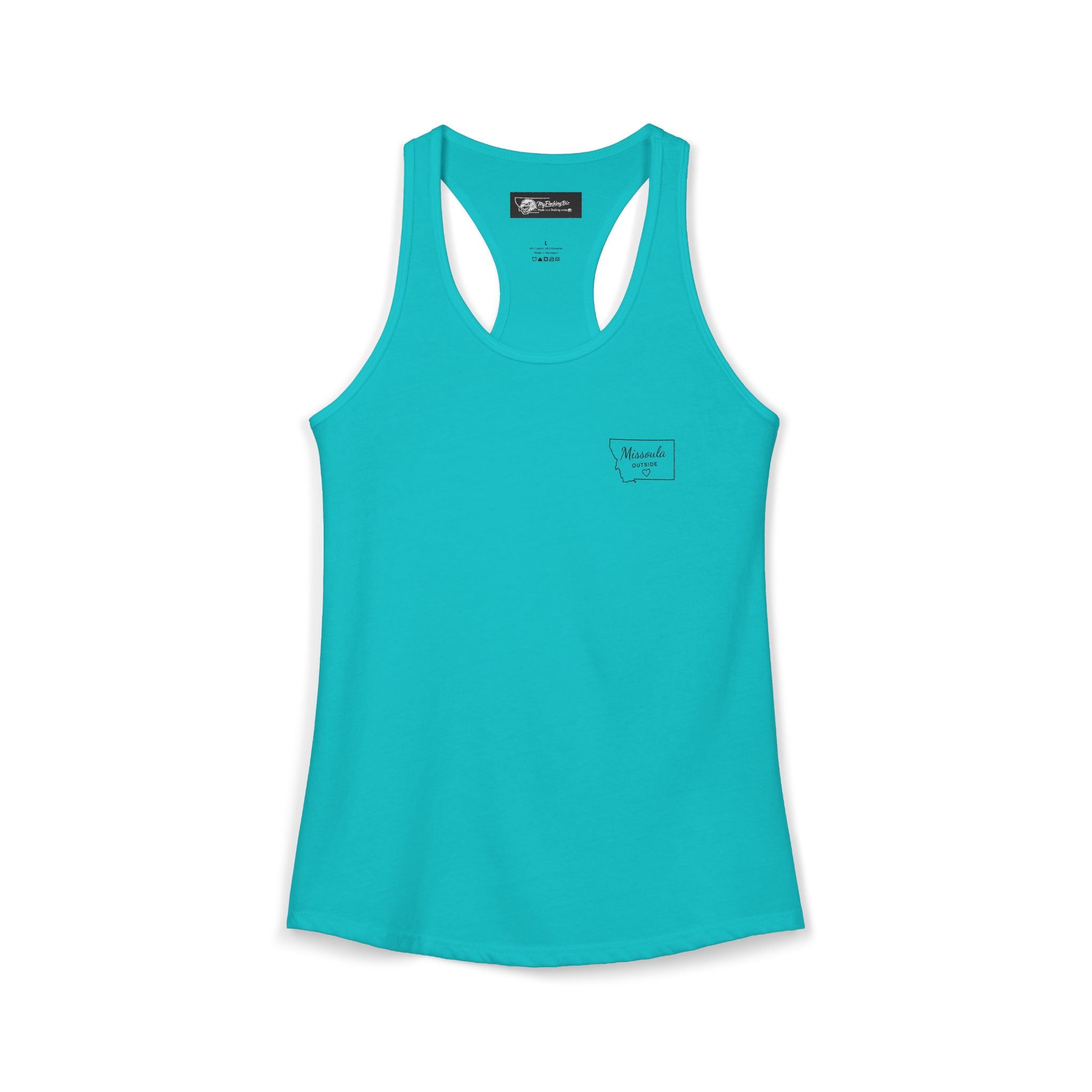 Say it loud and proud without your voice! With this Women's Ideal Racerback Tank