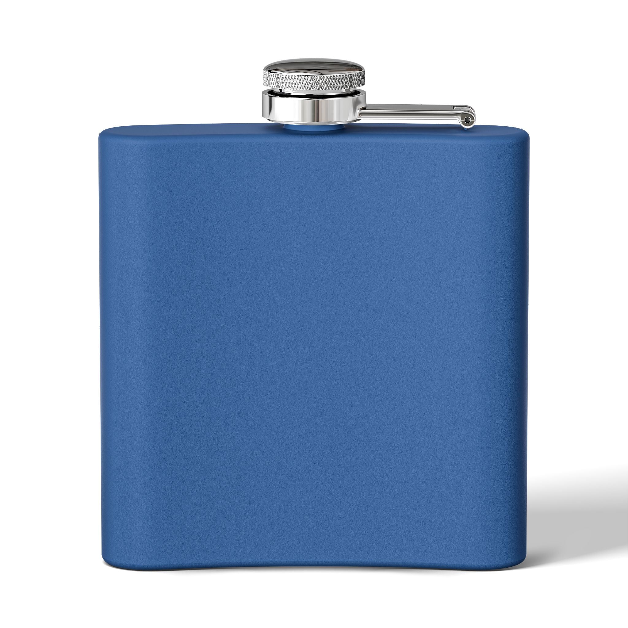 Flask — "Old Rockers Never Flocking Die" 6oz Stainless Steel Hip Flask