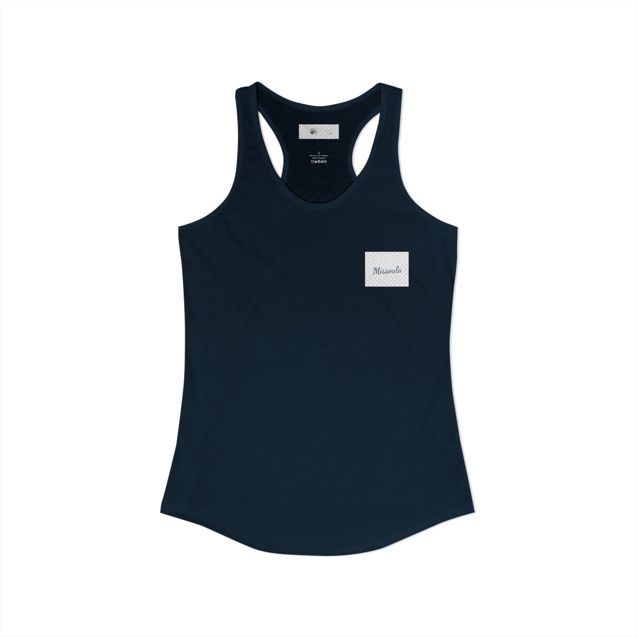 Missoula is Flocking anywhere outside of Montana Women's Ideal Racer back Tank