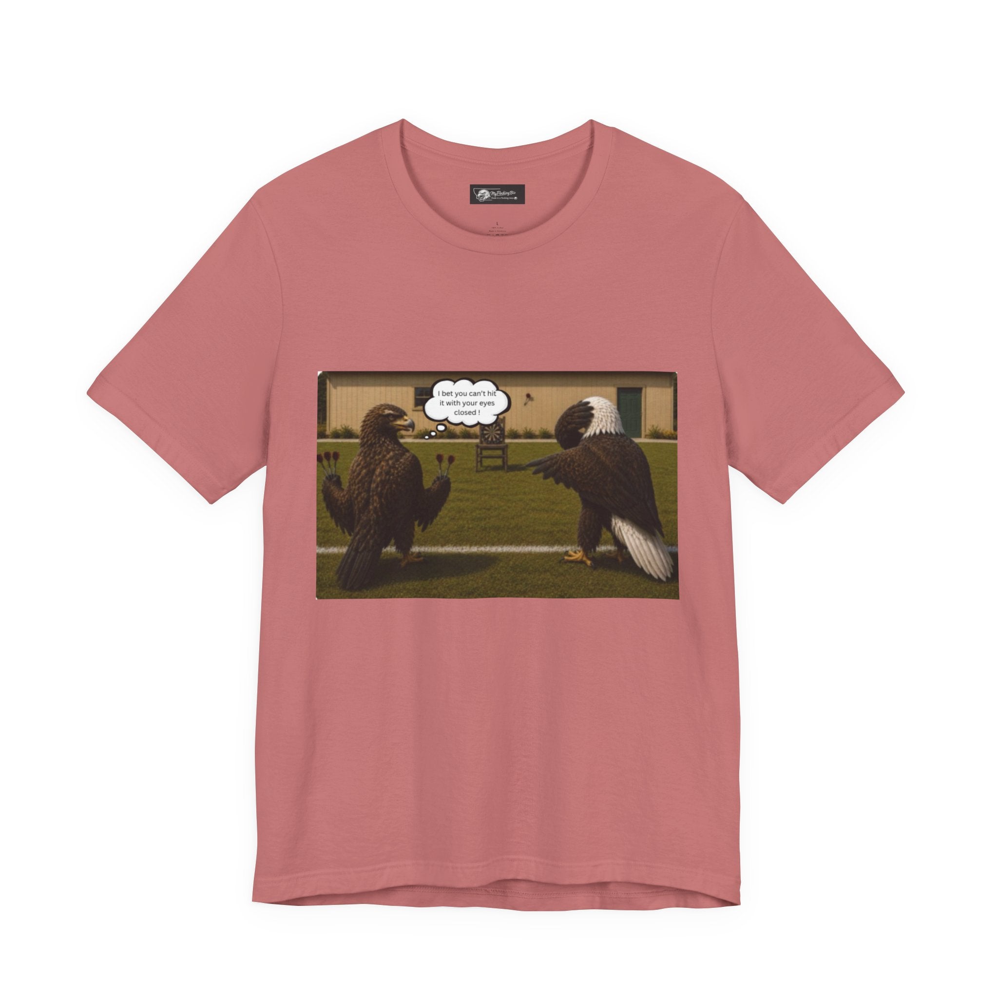At least my "Darts" Are in A Row humor T-Shirt — Funny "At least my stocking darts are in a row" Graphic Tee