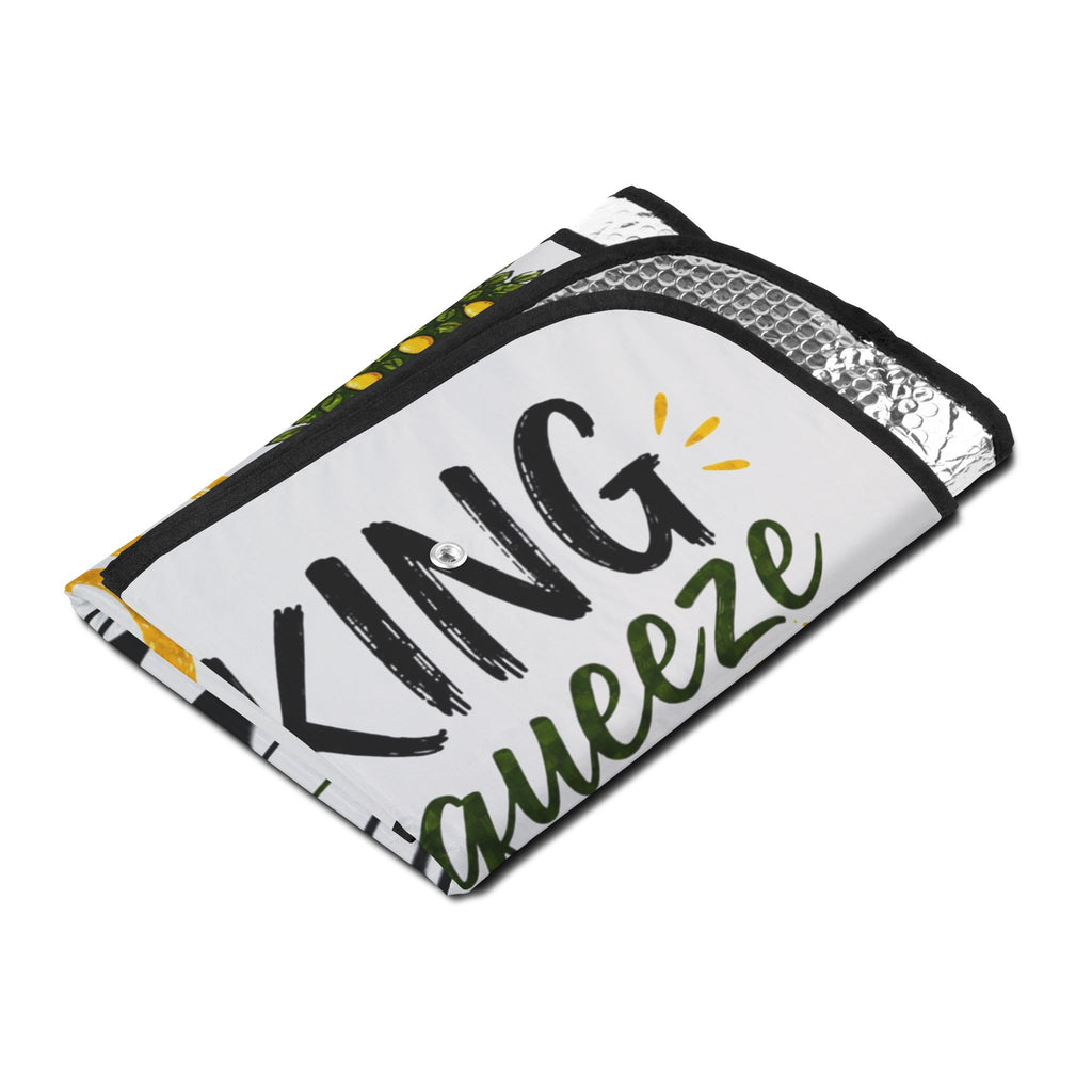Lemon Quote Car Sun Shade — "Don't You Dare Let One Sour Lemon"