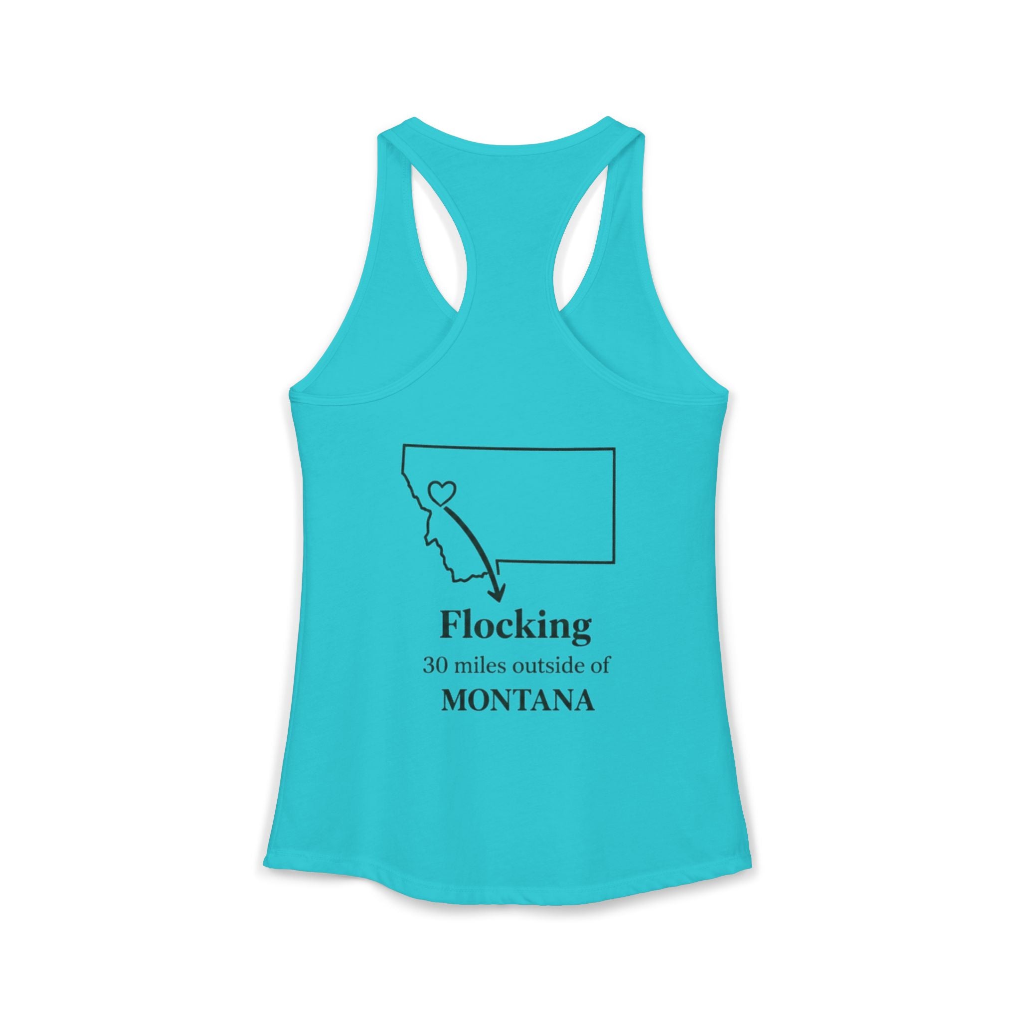 Say it loud and proud without your voice! With this Women's Ideal Racerback Tank