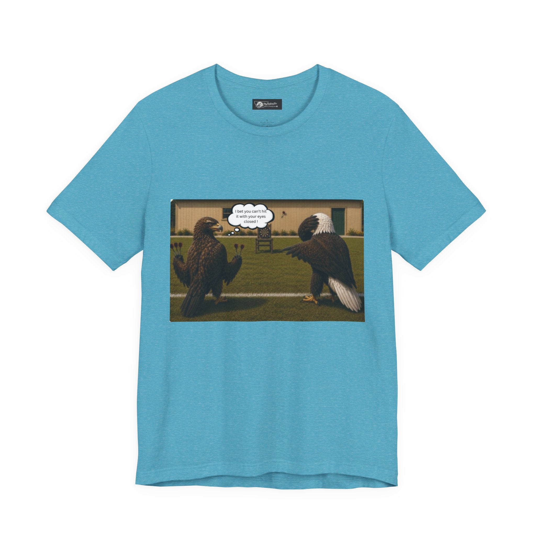 At least my "Darts" Are in A Row humor T-Shirt — Funny "At least my stocking darts are in a row" Graphic Tee