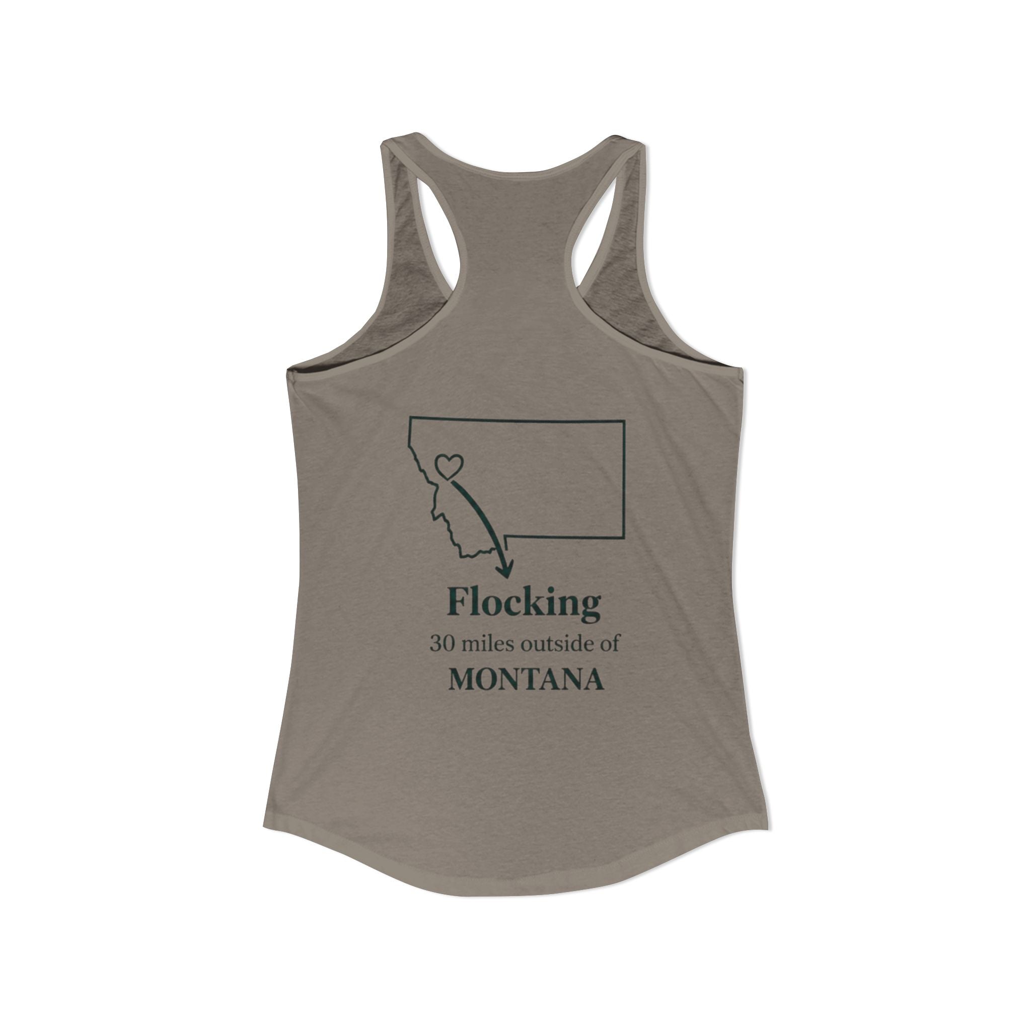 Say it loud and proud without your voice! With this Women's Ideal Racerback Tank
