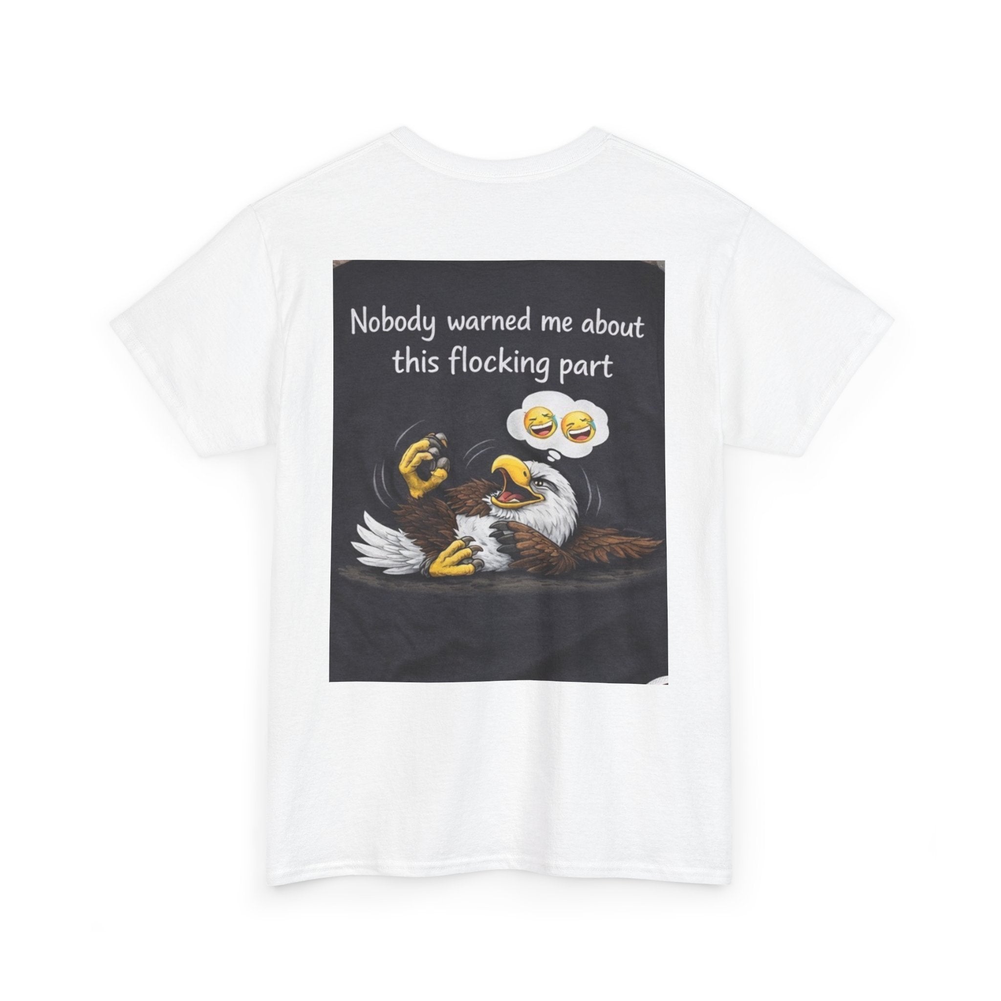Eagle Entrepreneur T‑Shirt — “Starting a business sounded like a great idea…until I had to actually start” / Funny Business Tee