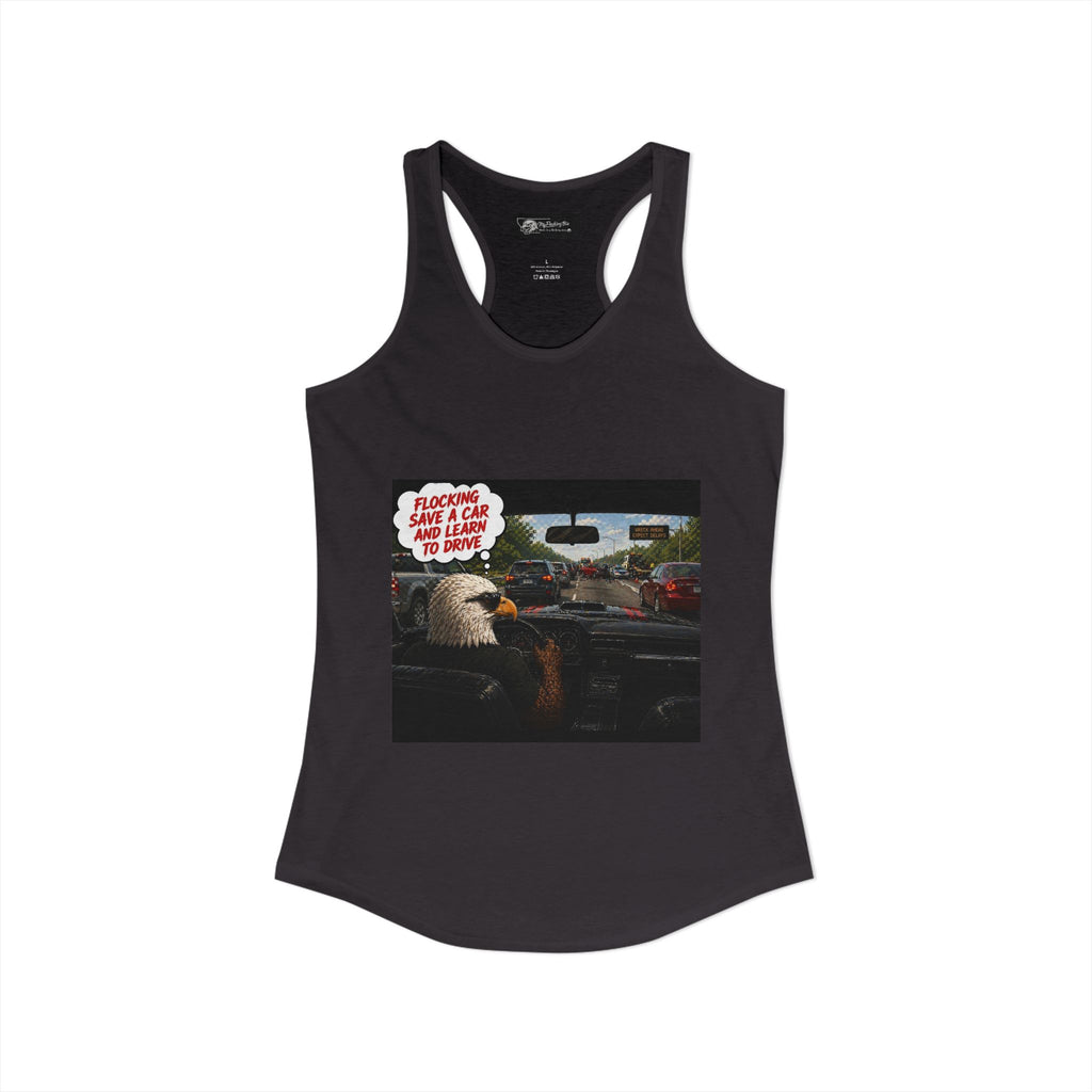 Learn to drive Save a Car Women's Ideal Racer back Tank