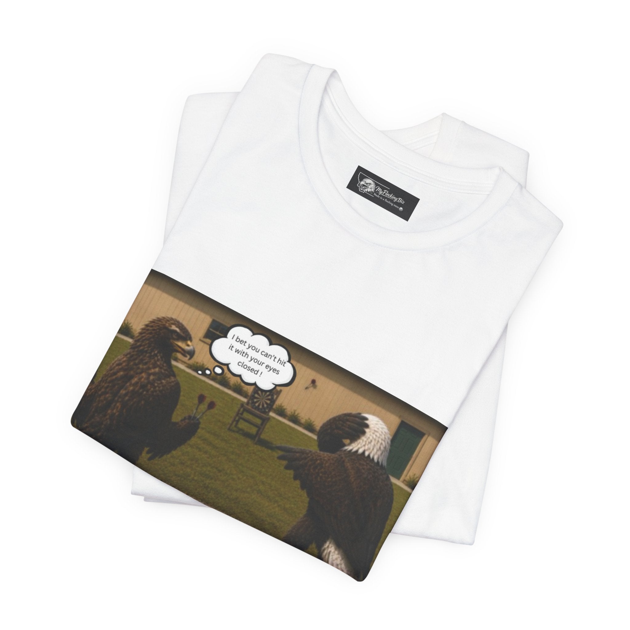 At least my "Darts" Are in A Row humor T-Shirt — Funny "At least my stocking darts are in a row" Graphic Tee
