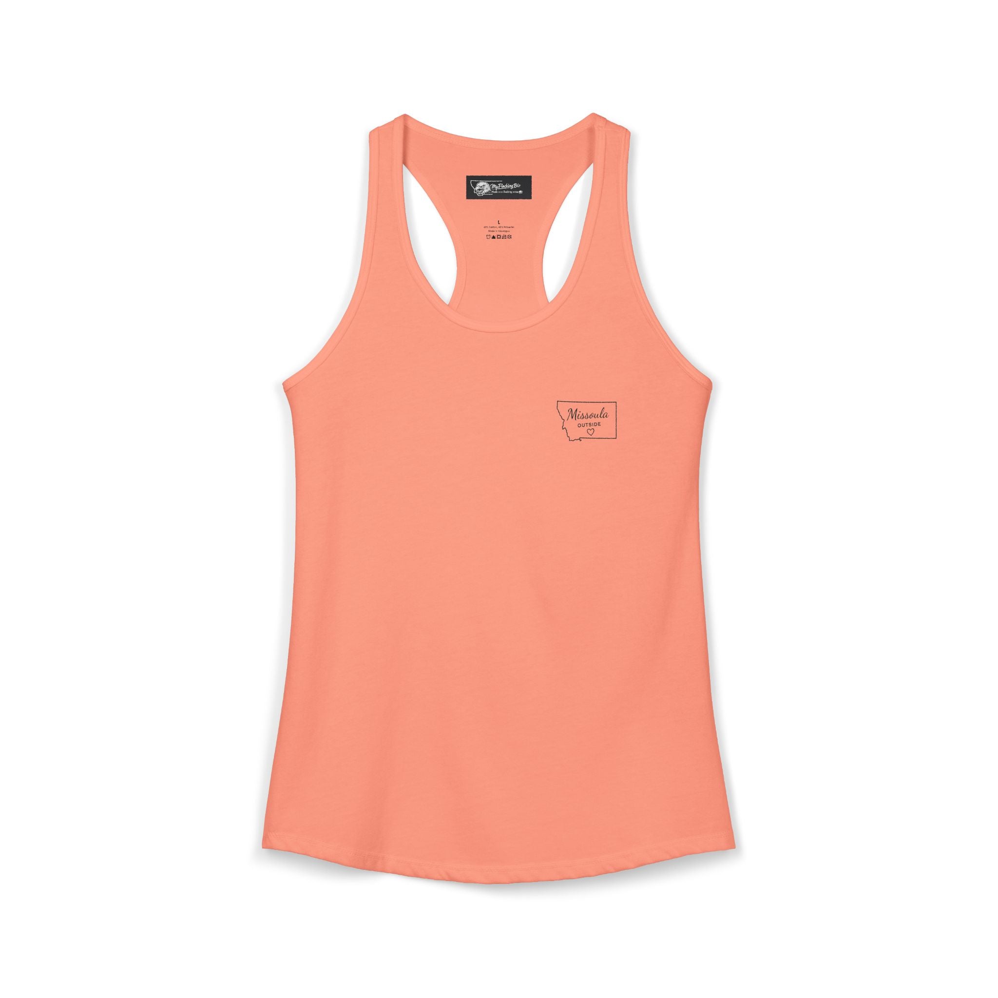 Say it loud and proud without your voice! With this Women's Ideal Racerback Tank