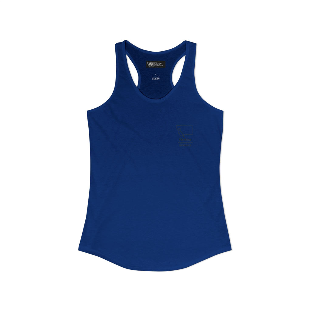 Directions for those seeking Missoula that need to be lost! Women's Ideal Racerback Tank