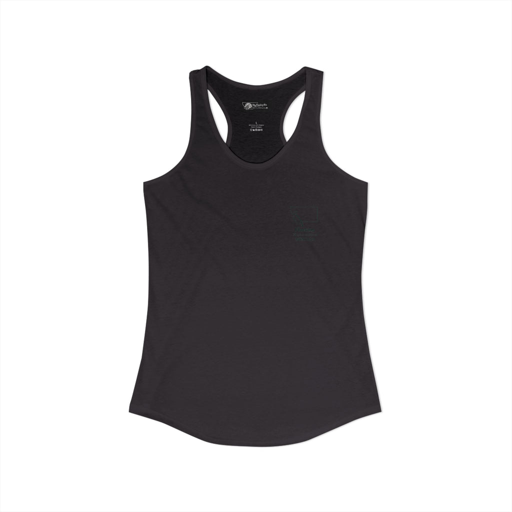 Directions for those seeking Missoula that need to be lost! Women's Ideal Racerback Tank