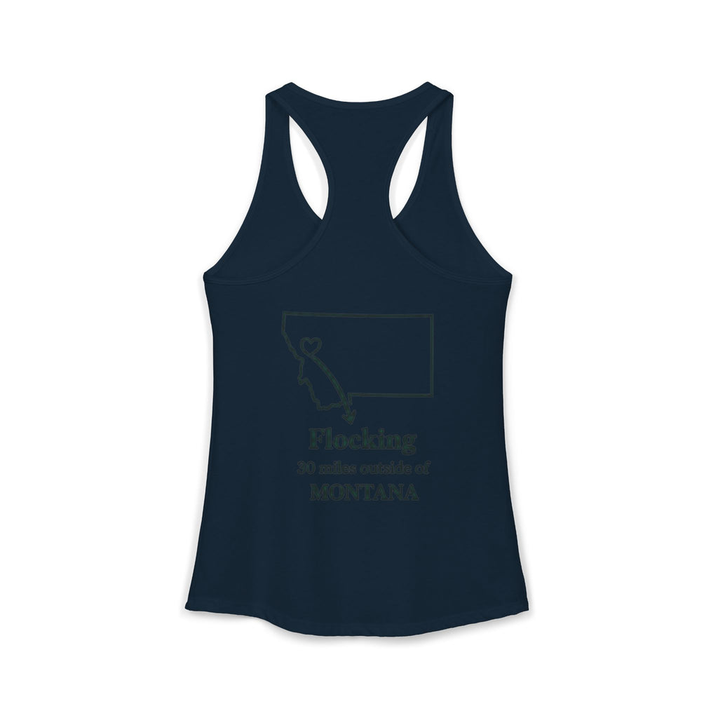 Say it loud and proud without your voice! With this Women's Ideal Racerback Tank