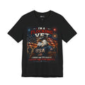 I'm a flocking Veteran Eagle USA T-Shirt — "I'm a Flocking Vet" Patriotic Military Tee