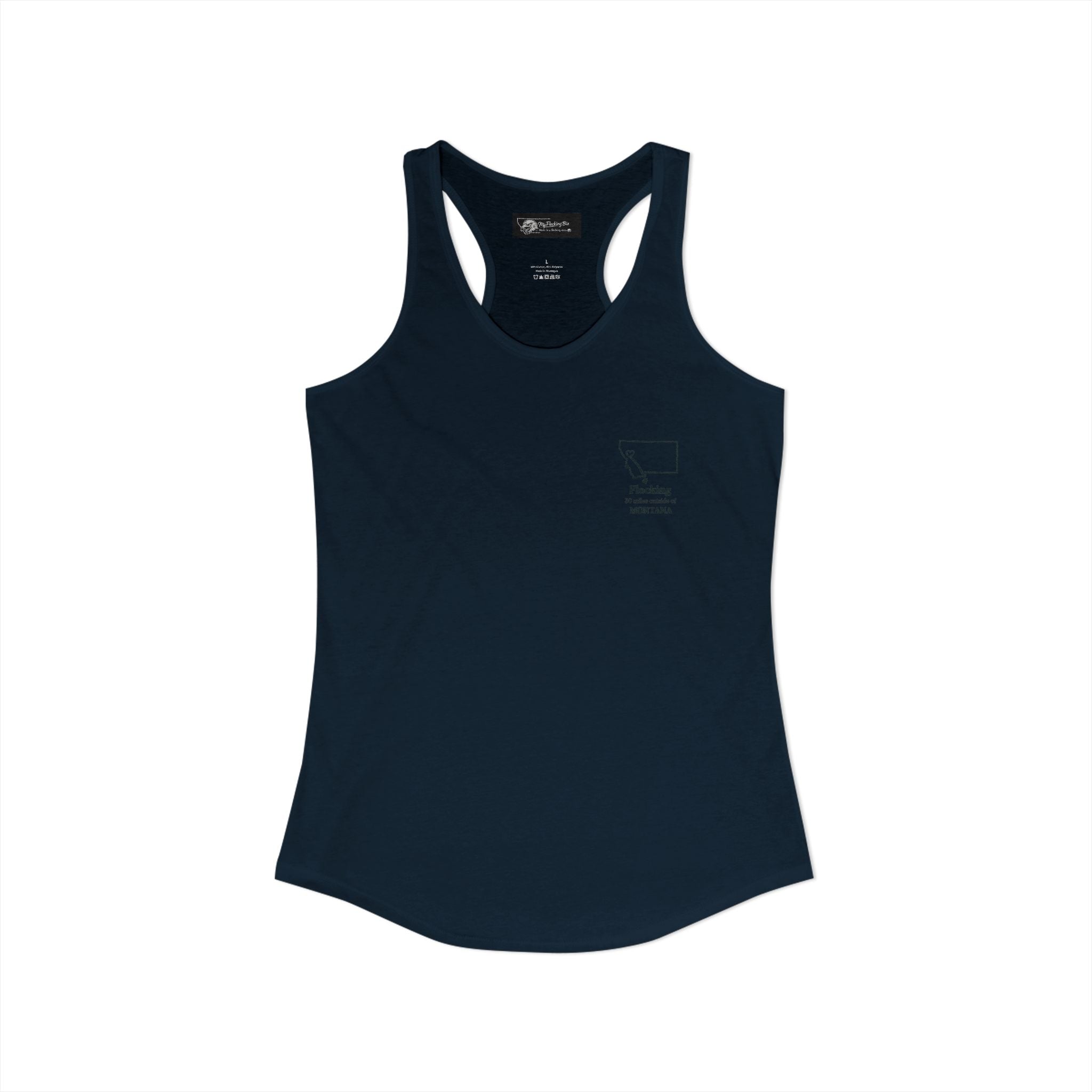 Directions for those seeking Missoula that need to be lost! Women's Ideal Racerback Tank