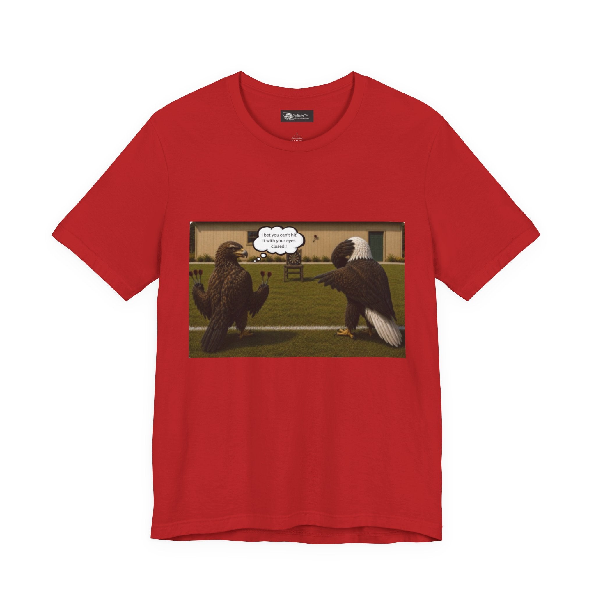 At least my "Darts" Are in A Row humor T-Shirt — Funny "At least my stocking darts are in a row" Graphic Tee