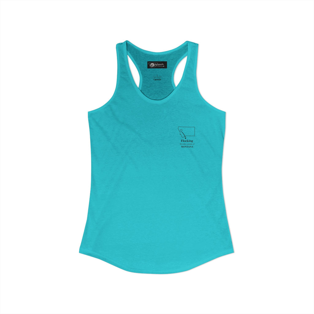 Directions for those seeking Missoula that need to be lost! Women's Ideal Racerback Tank