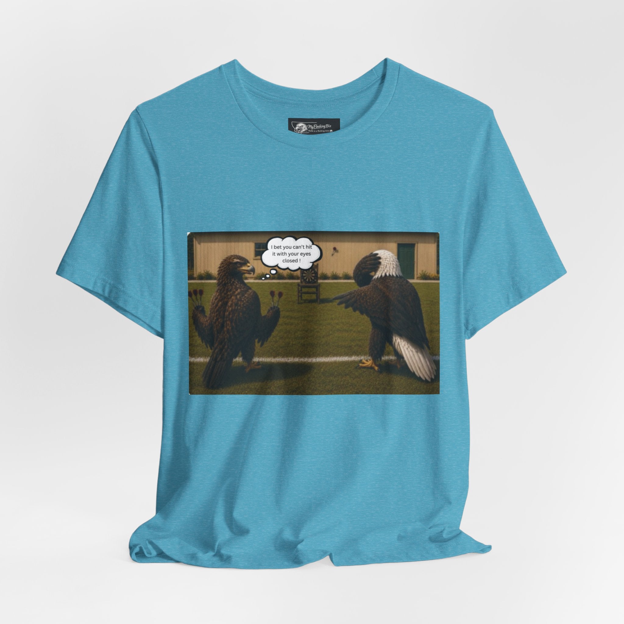 At least my "Darts" Are in A Row humor T-Shirt — Funny "At least my stocking darts are in a row" Graphic Tee