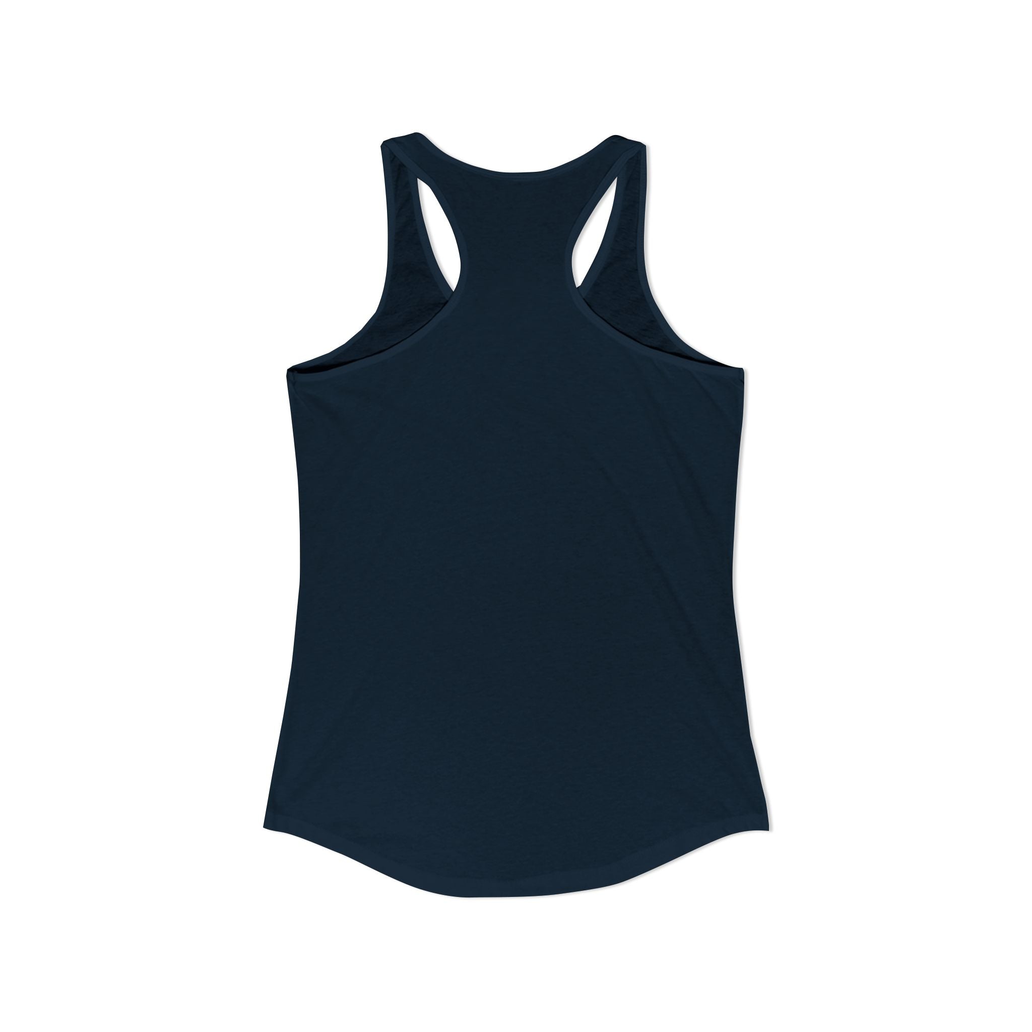 Say it loud and proud without words but the shirts speak for you with this women's ideal racerback tank