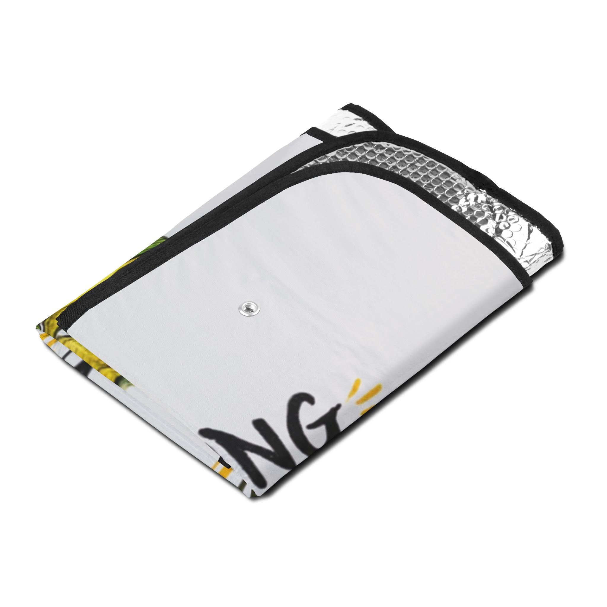 Funny Lemon Car Sunshade — "Don’t You Dare Let One Sour Lemon" Auto Windshield Shade