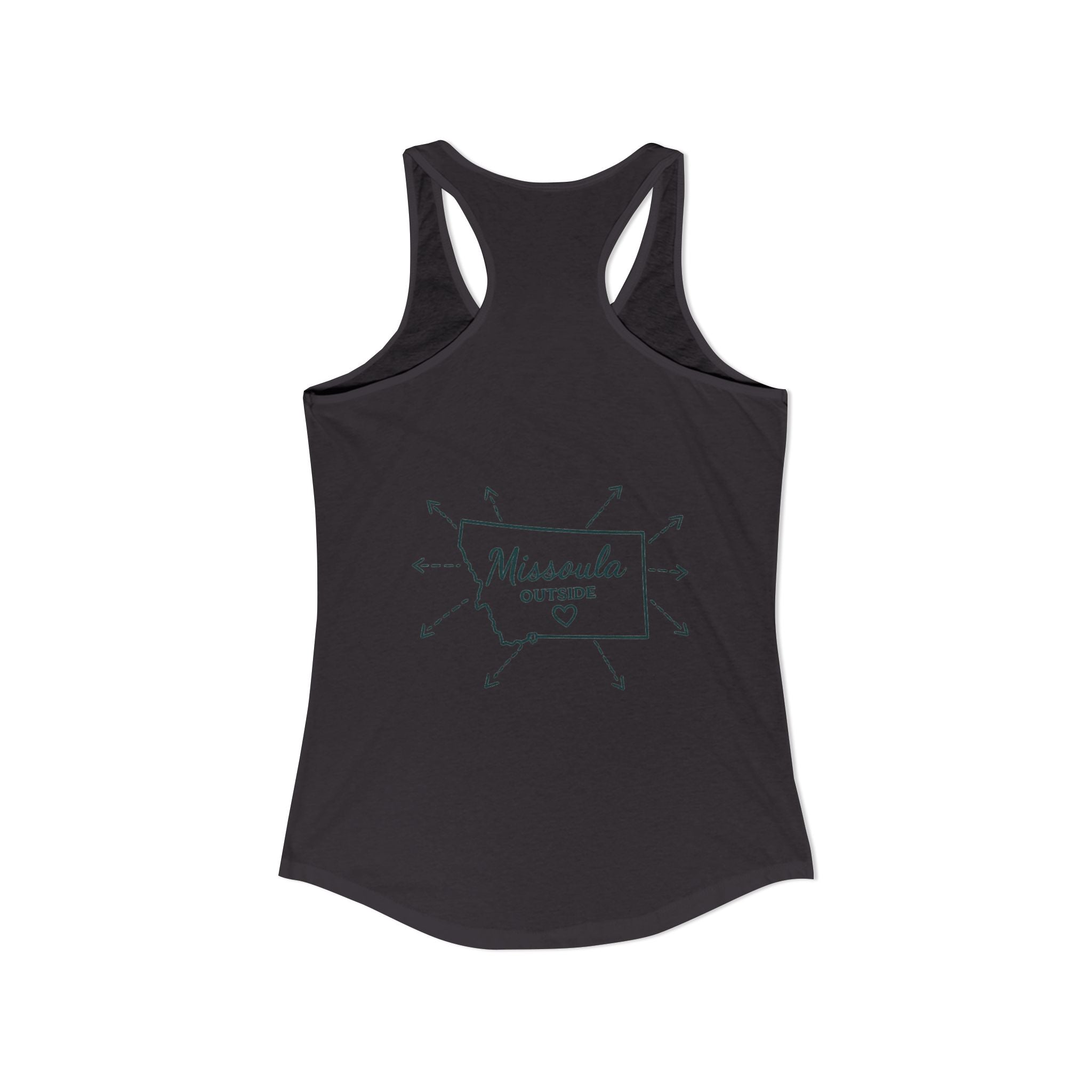 Directions for those seeking Missoula that need to be lost! Women's Ideal Racerback Tank