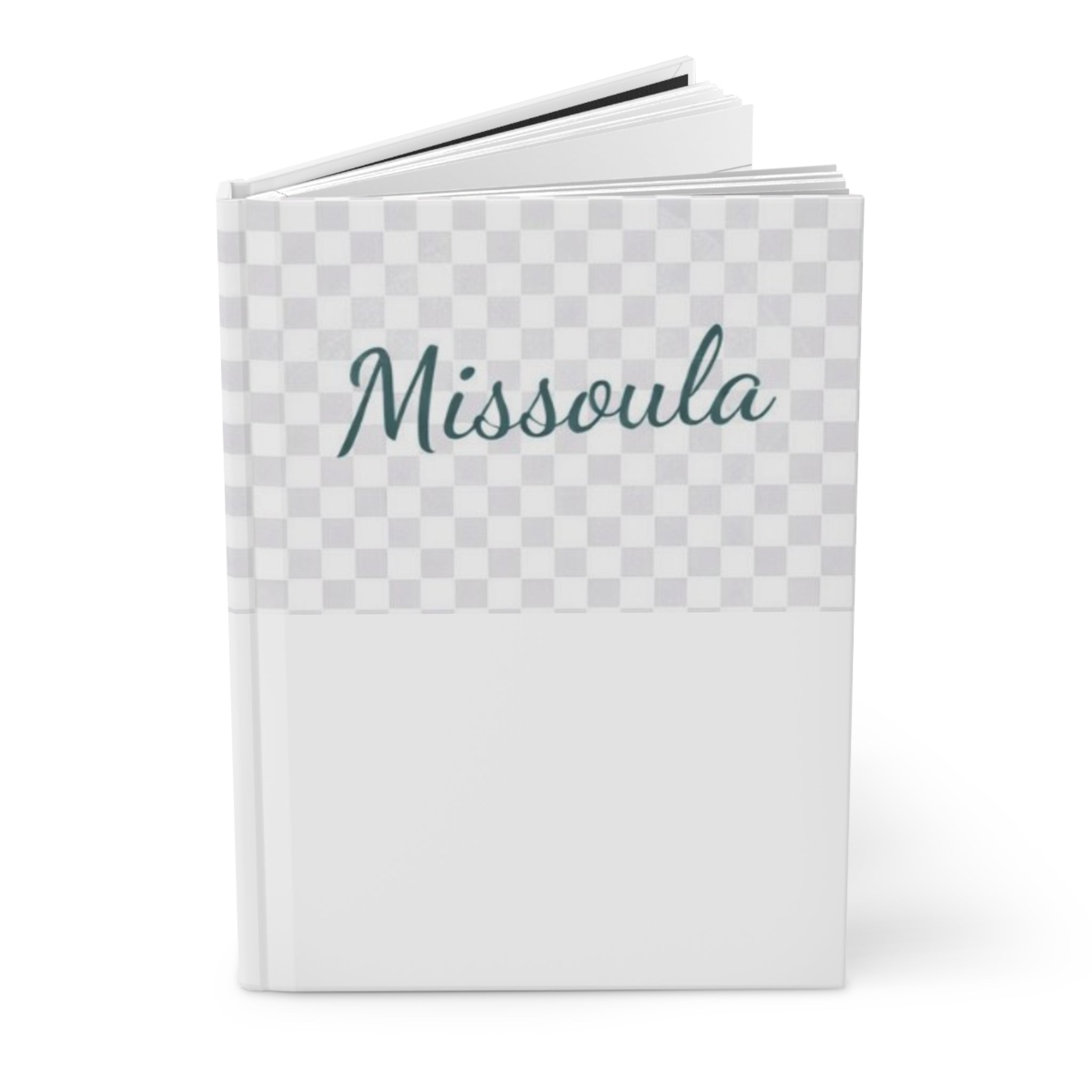 Missoula State Map Hardcover Journal – 'Missoula Outside' Travel Notebook