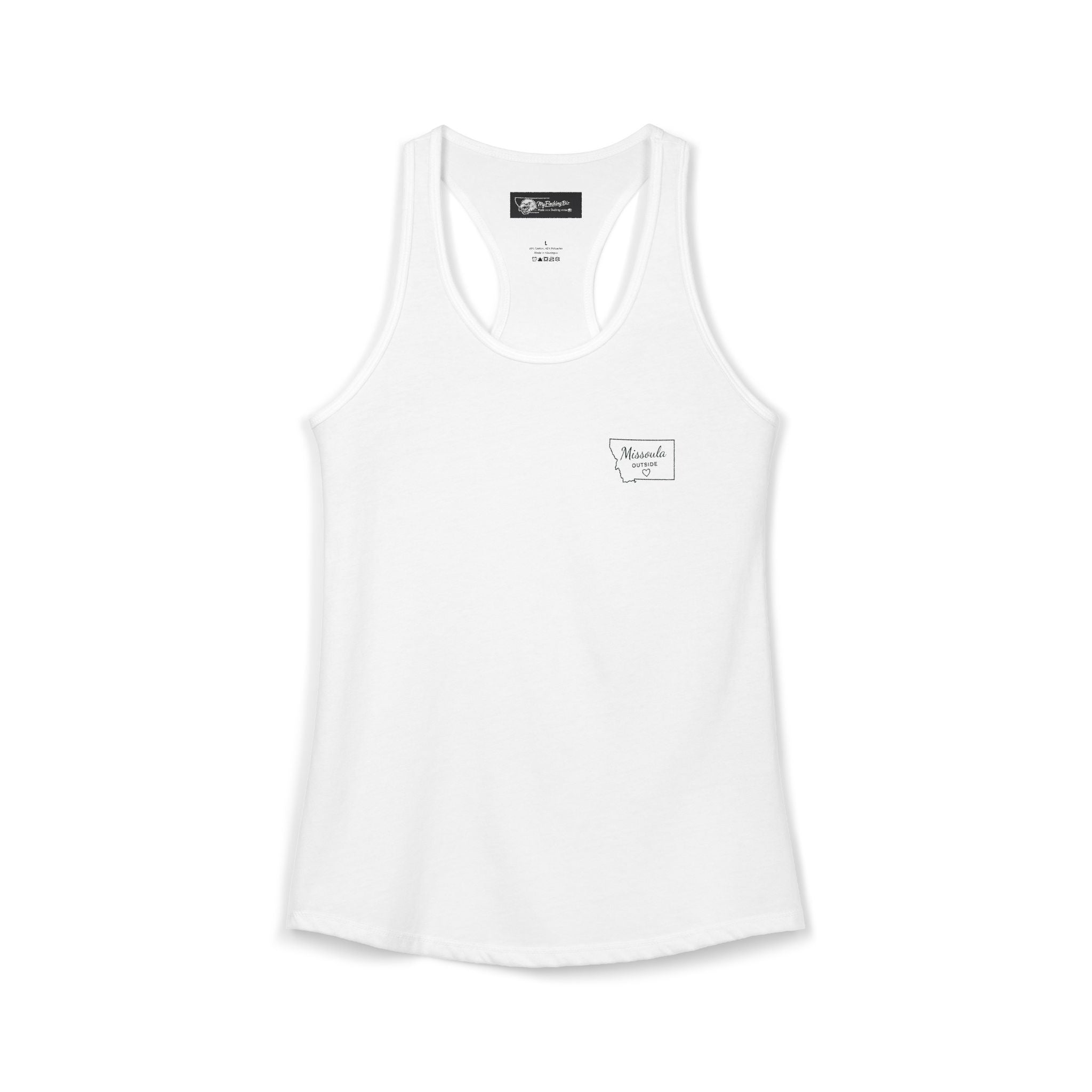 Say it loud and proud without your voice! With this Women's Ideal Racerback Tank