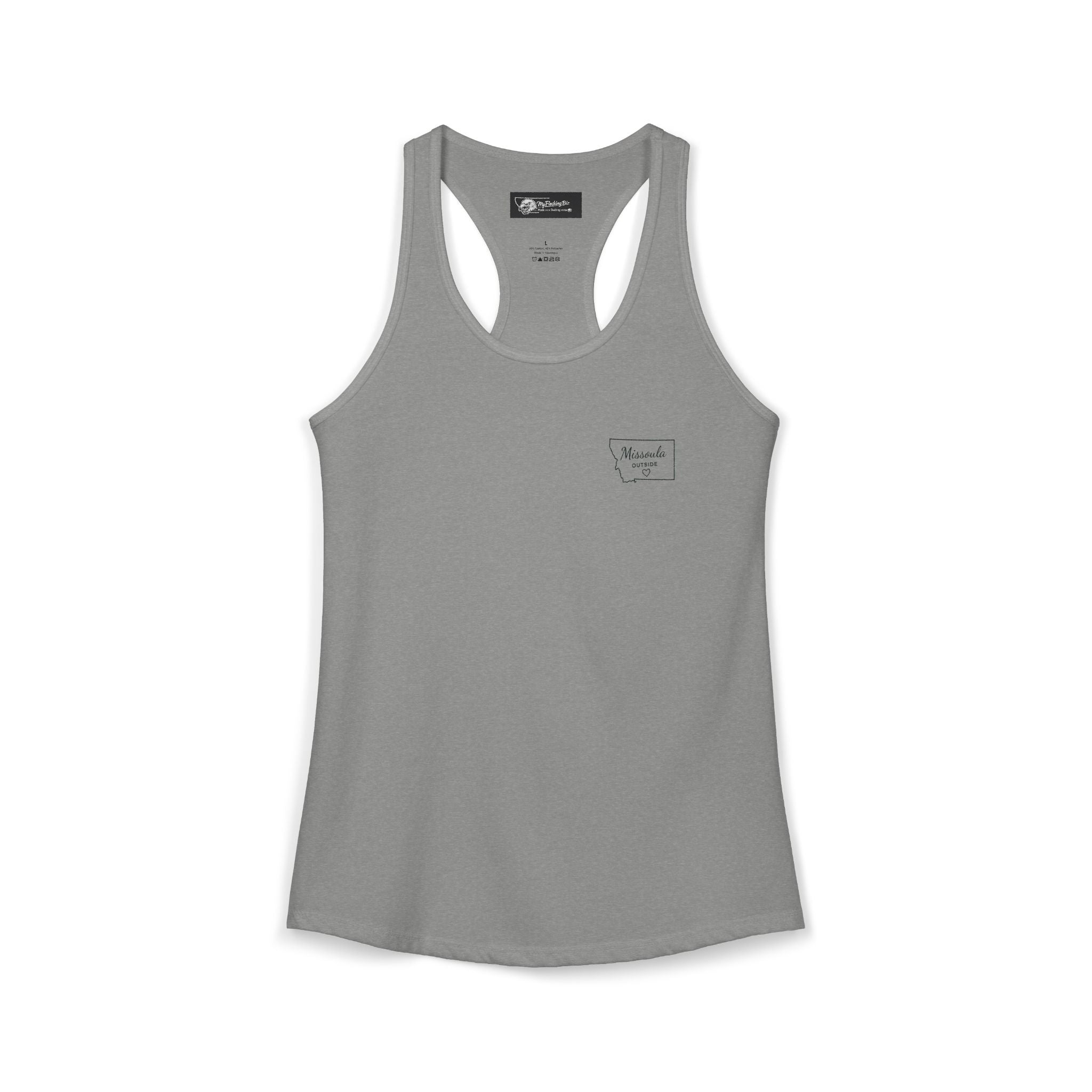 Say it loud and proud without your voice! With this Women's Ideal Racerback Tank