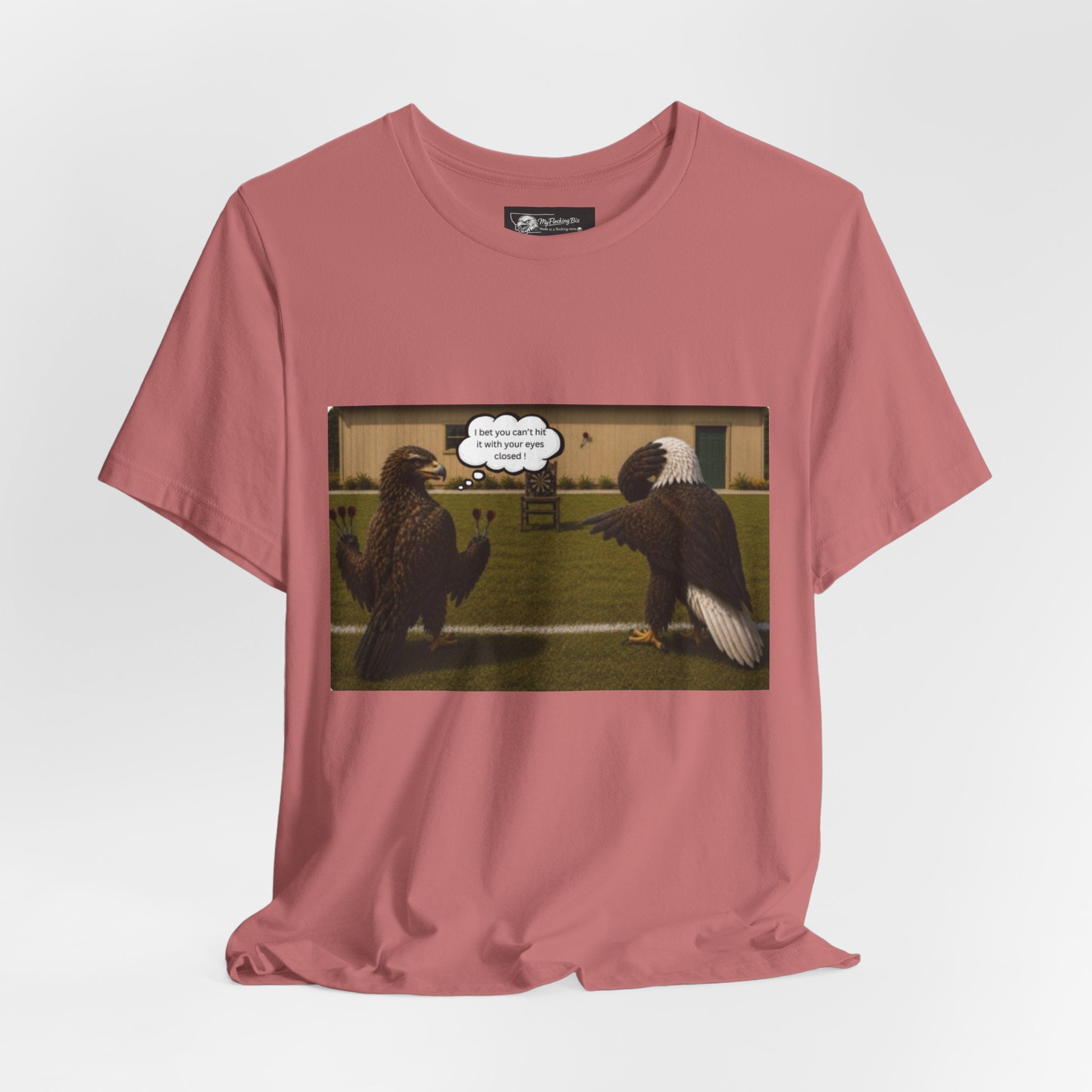 At least my "Darts" Are in A Row humor T-Shirt — Funny "At least my stocking darts are in a row" Graphic Tee