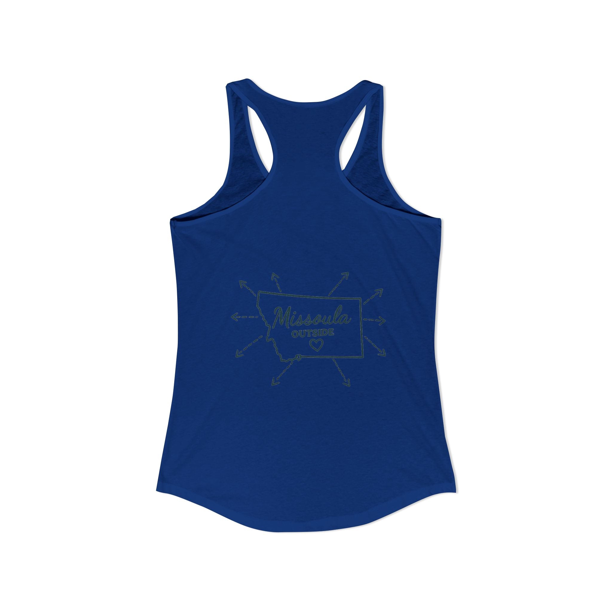 Directions for those seeking Missoula that need to be lost! Women's Ideal Racerback Tank