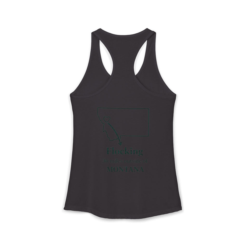 Say it loud and proud without your voice! With this Women's Ideal Racerback Tank